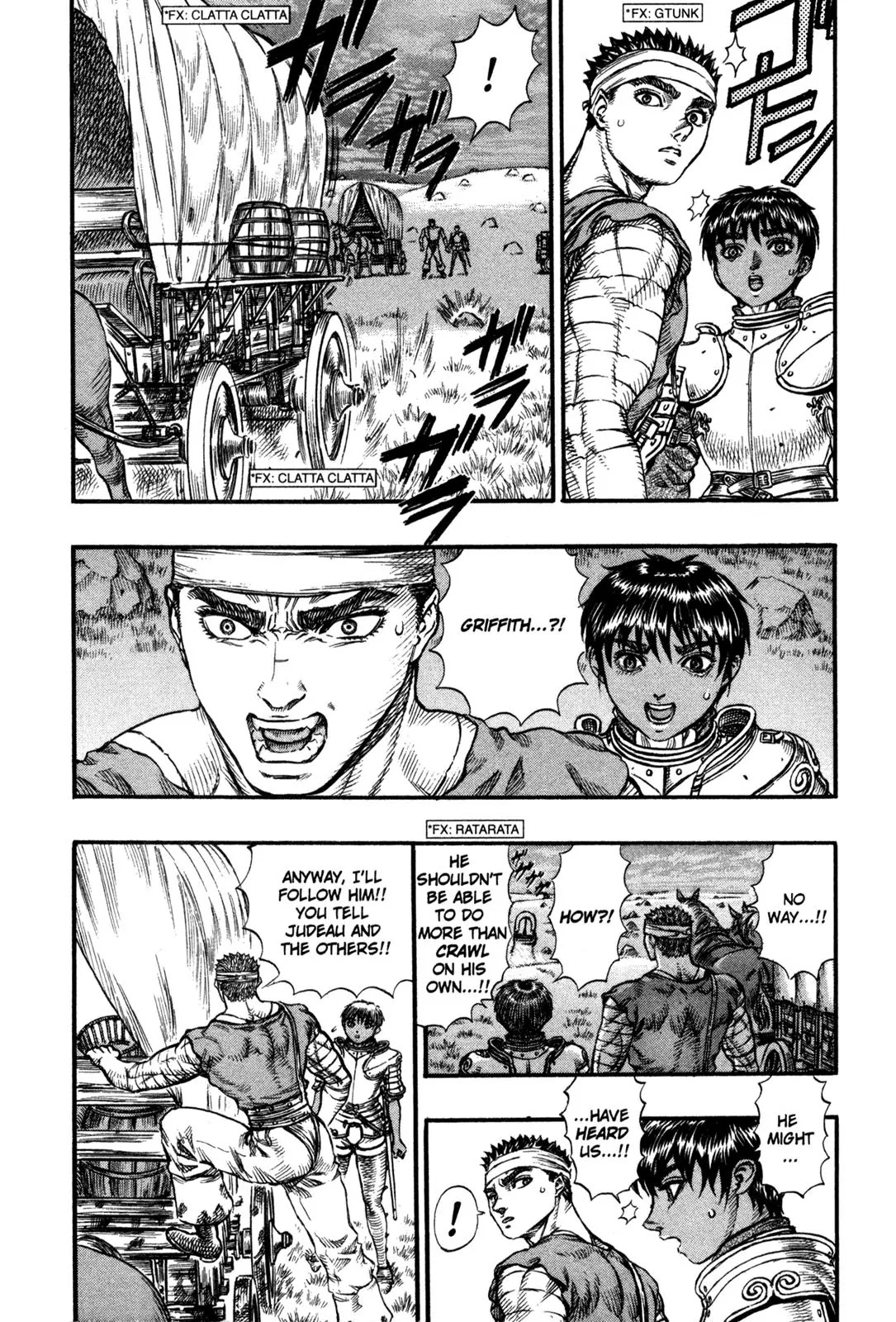 Berserk manga, chapter 72, page 7 of 20