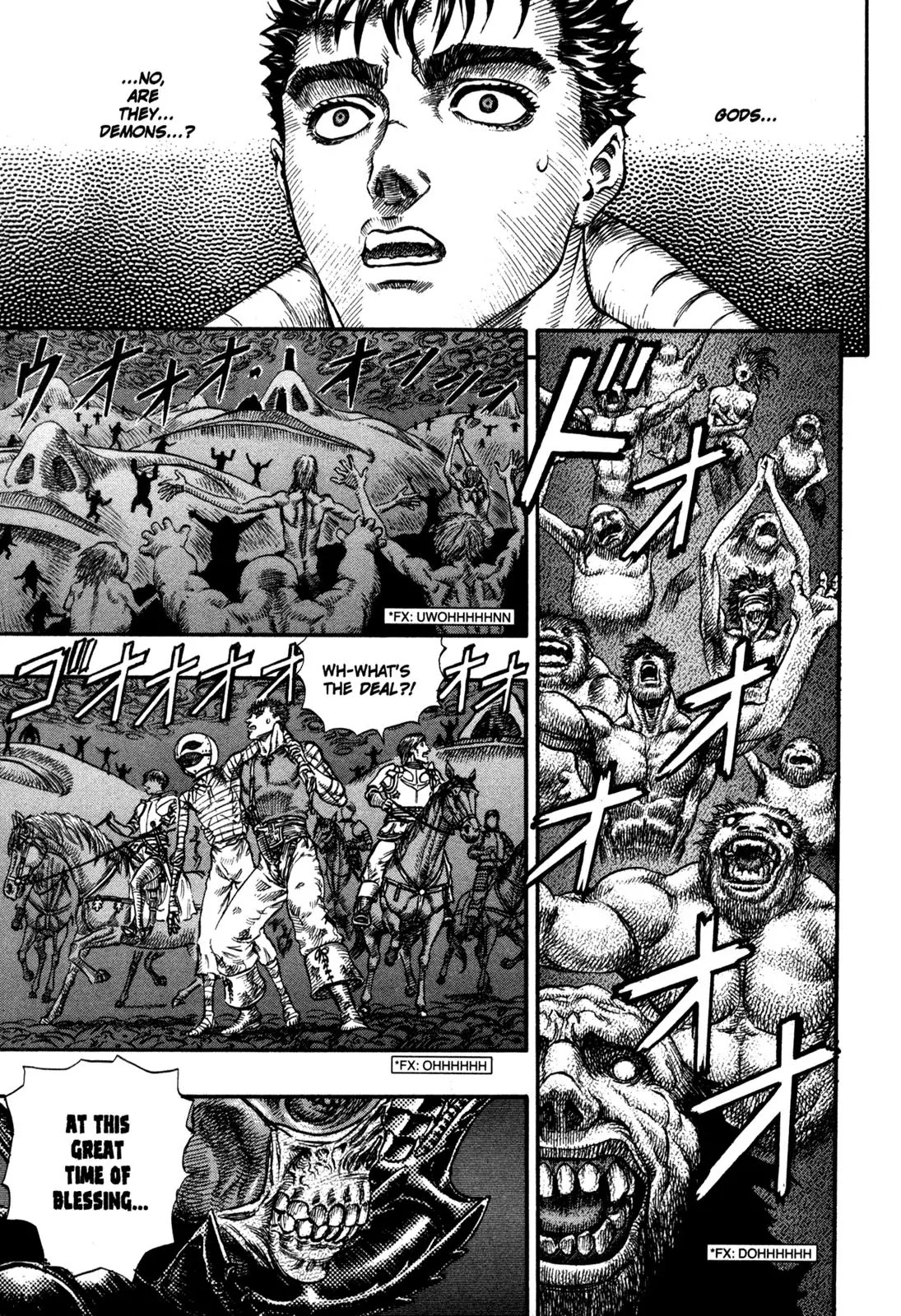 Berserk manga, chapter 75, page 14 of 21