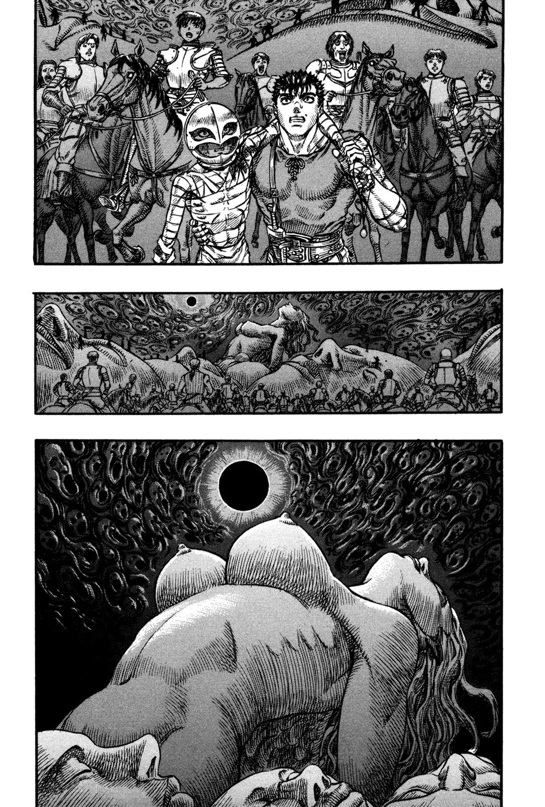 Berserk manga, chapter 75, page 2 of 21