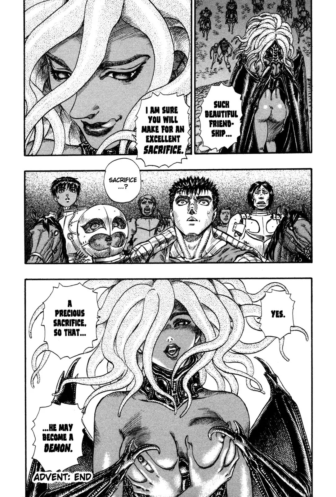 Berserk manga, chapter 75, page 20 of 21