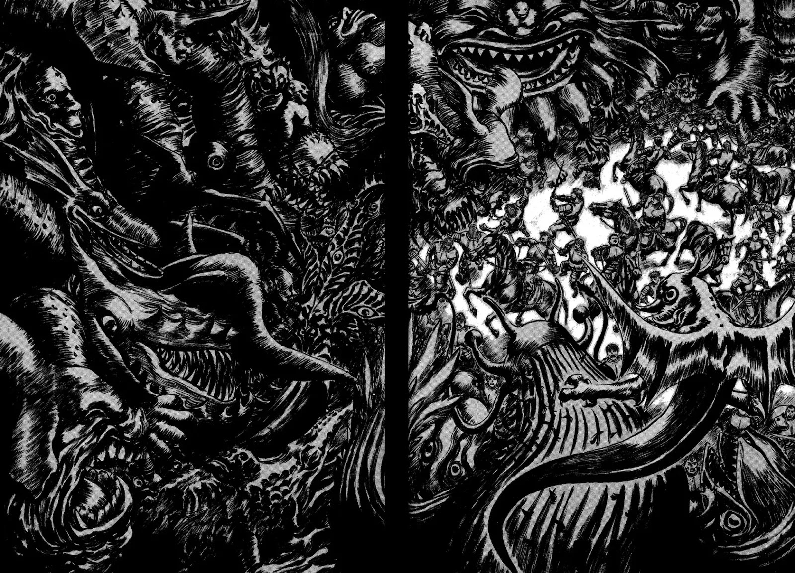 Berserk manga, chapter 79, page 2 of 20