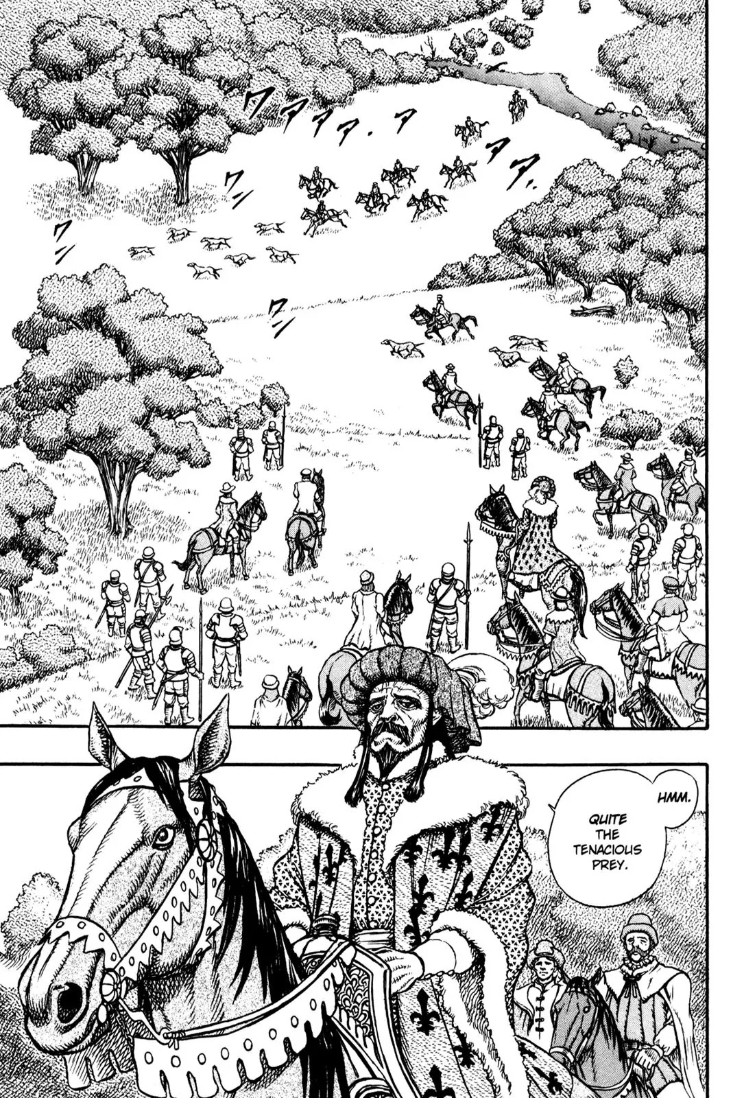 Berserk manga, chapter 8, page 3 of 22