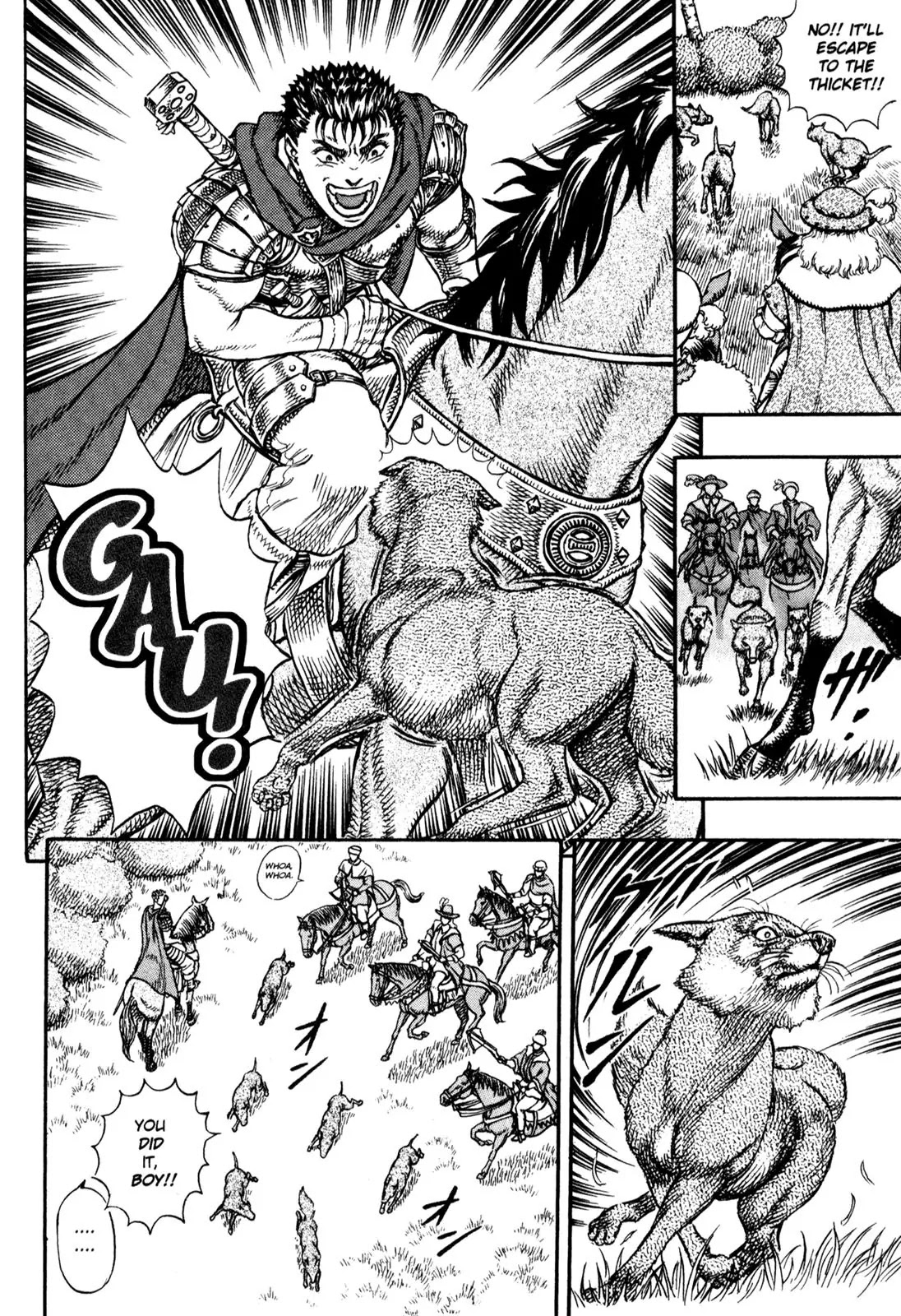 Berserk manga, chapter 8, page 6 of 22