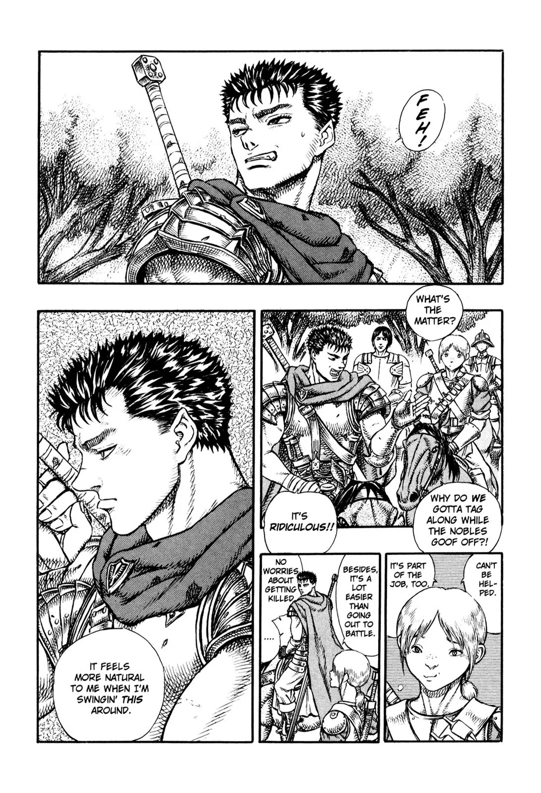 Berserk manga, chapter 8, page 7 of 22
