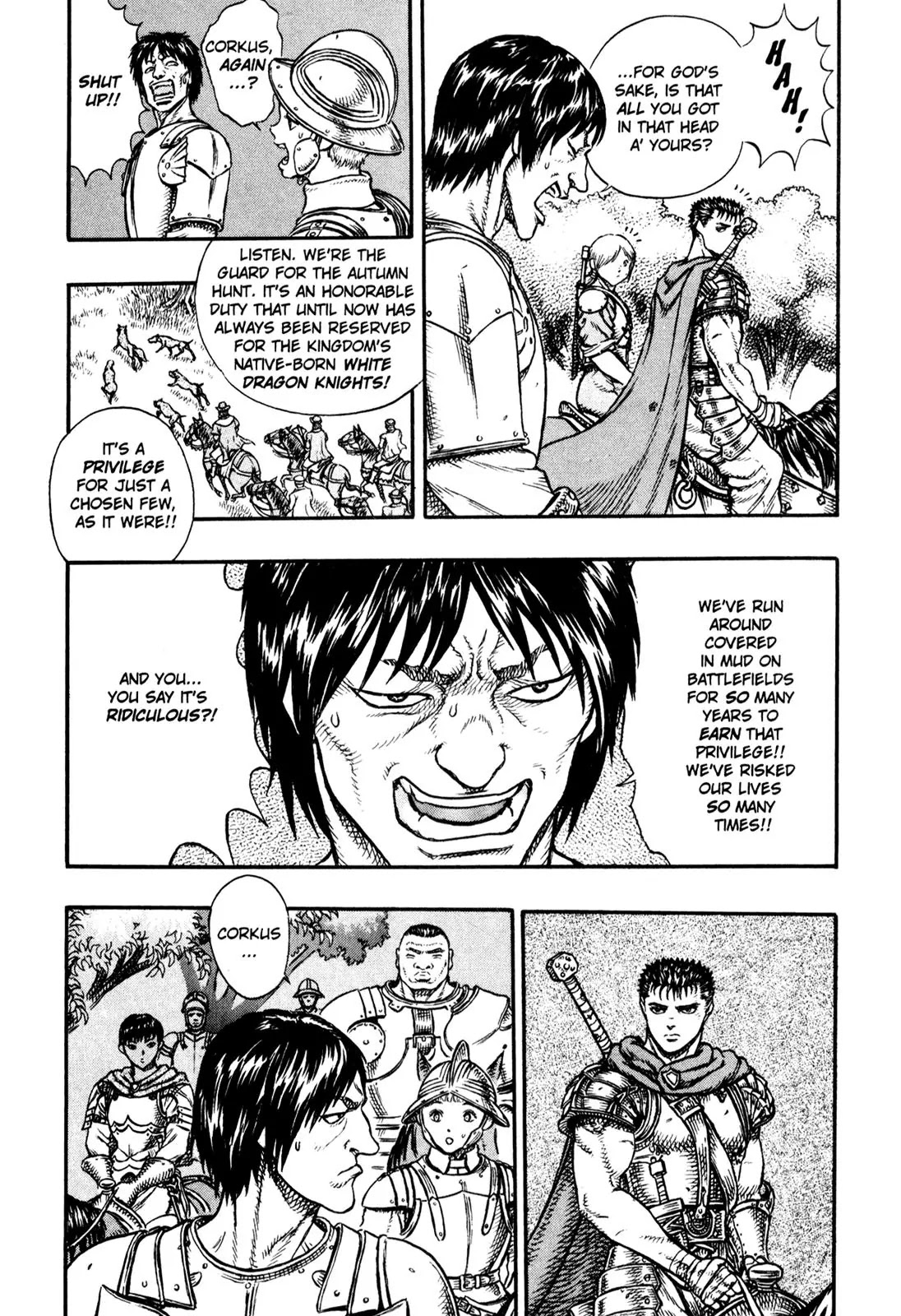 Berserk manga, chapter 8, page 8 of 22