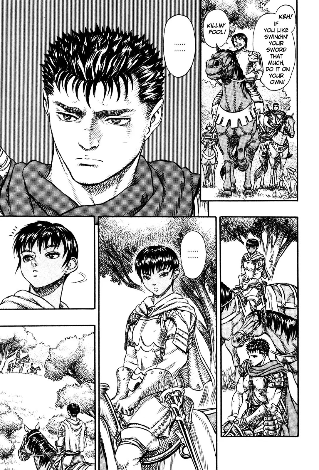 Berserk manga, chapter 8, page 9 of 22
