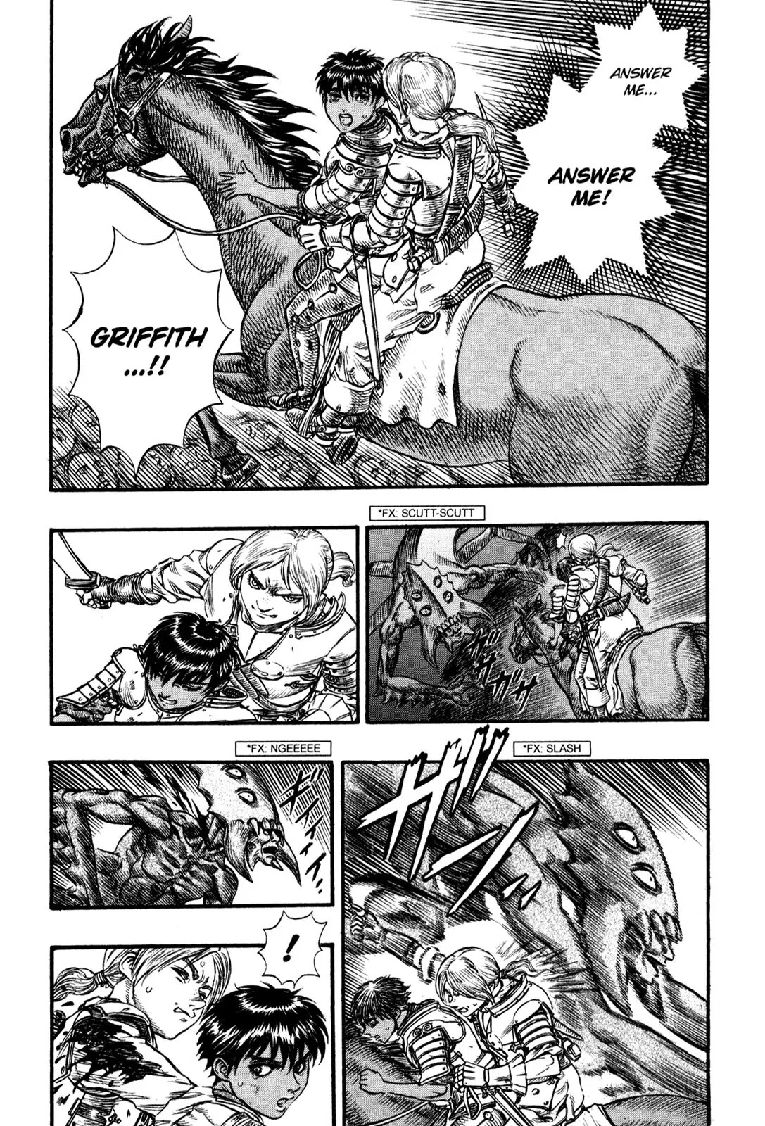 Berserk manga, chapter 81, page 4 of 23