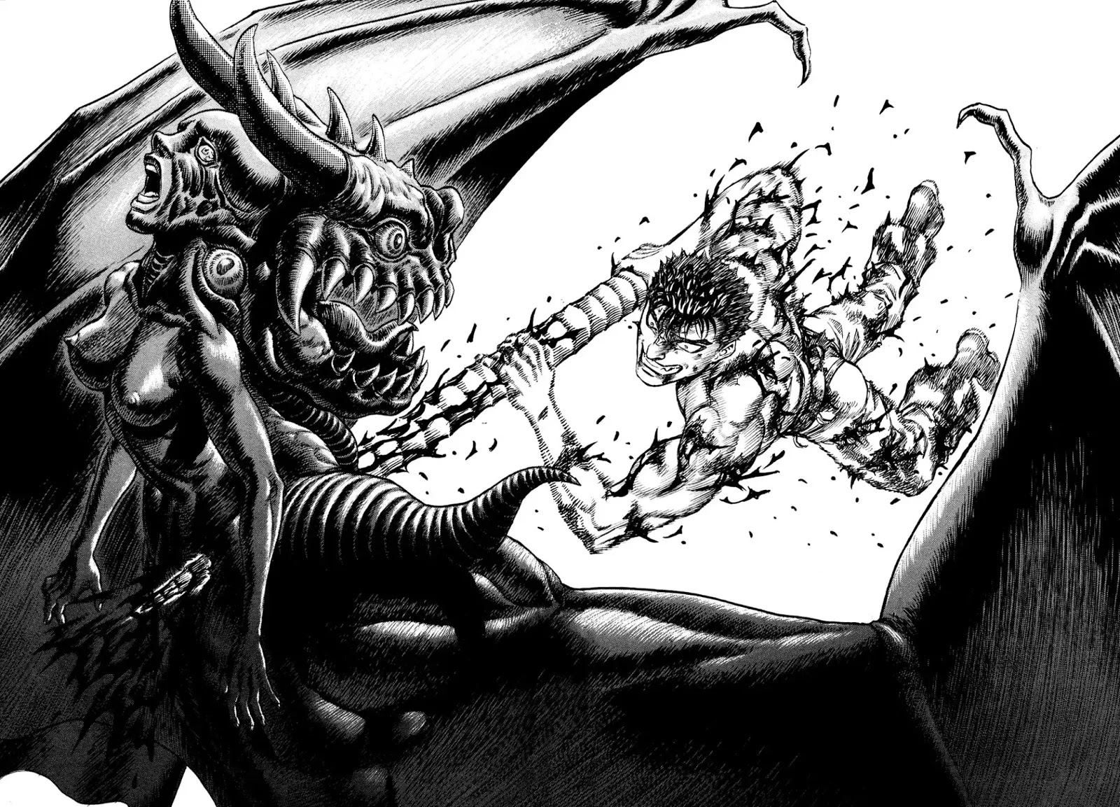 Berserk manga, chapter 84, page 2 of 19