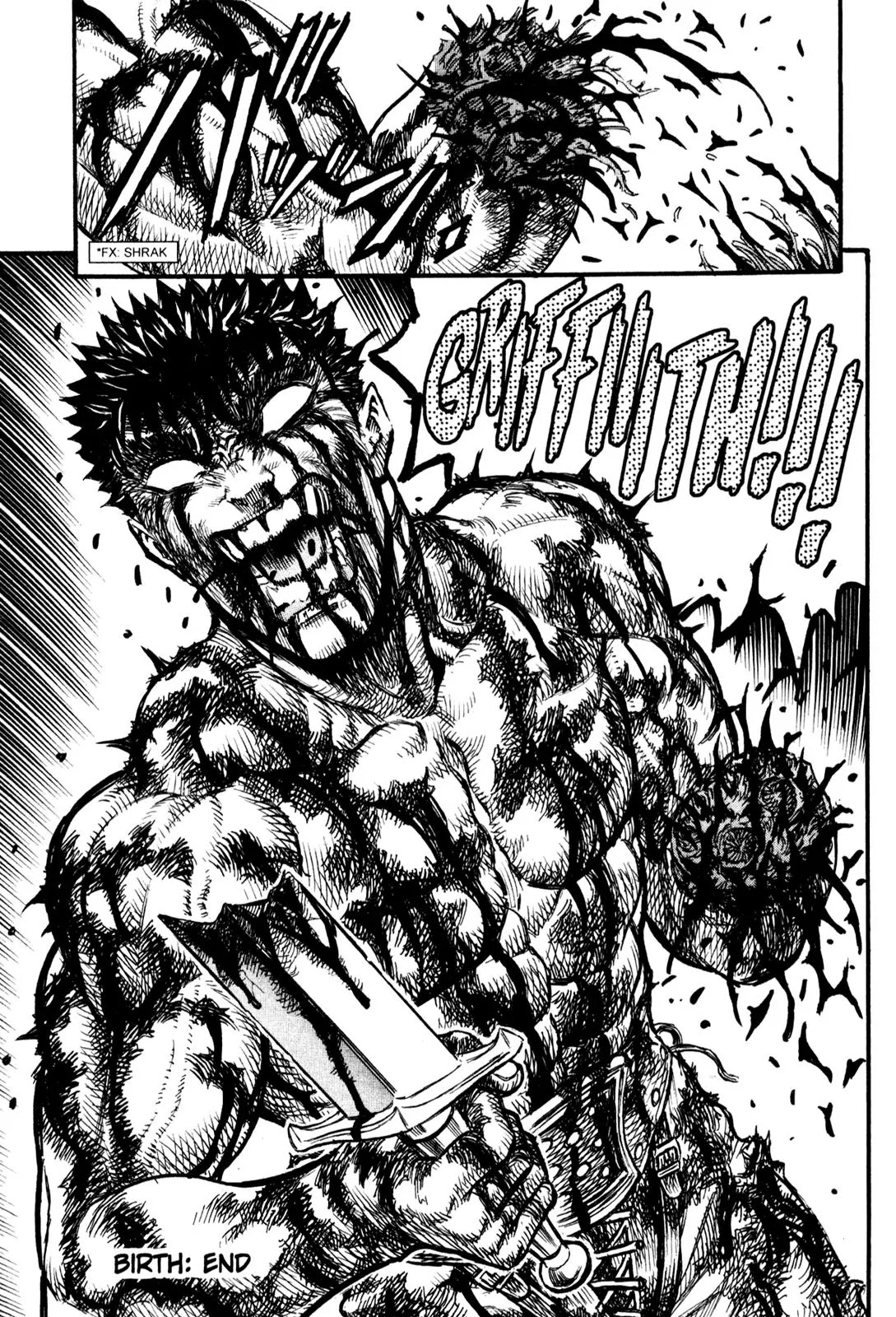 Berserk manga, chapter 86, page 22 of 23