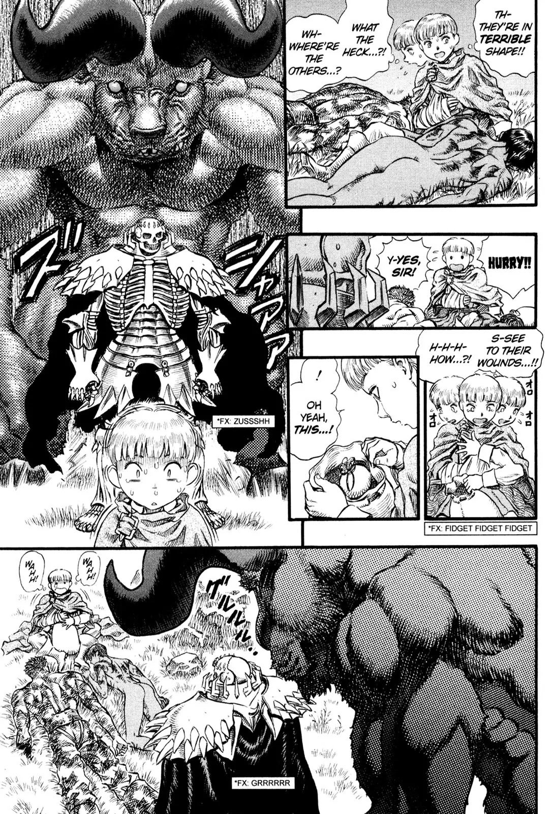 Berserk manga, chapter 88, page 15 of 20