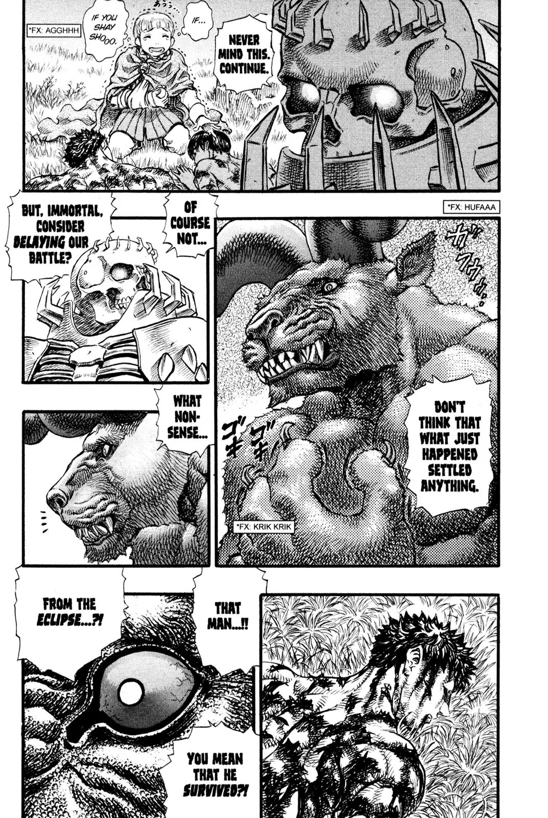 Berserk manga, chapter 88, page 16 of 20