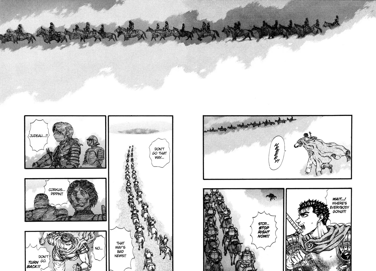 Berserk manga, chapter 89, page 2 of 19