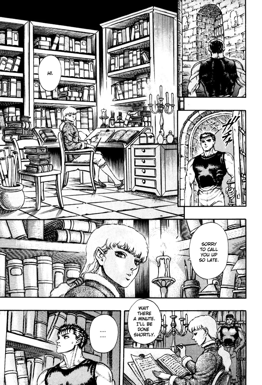 Berserk Chapter 9 page 17 - Chapter 9: Assassin (2)