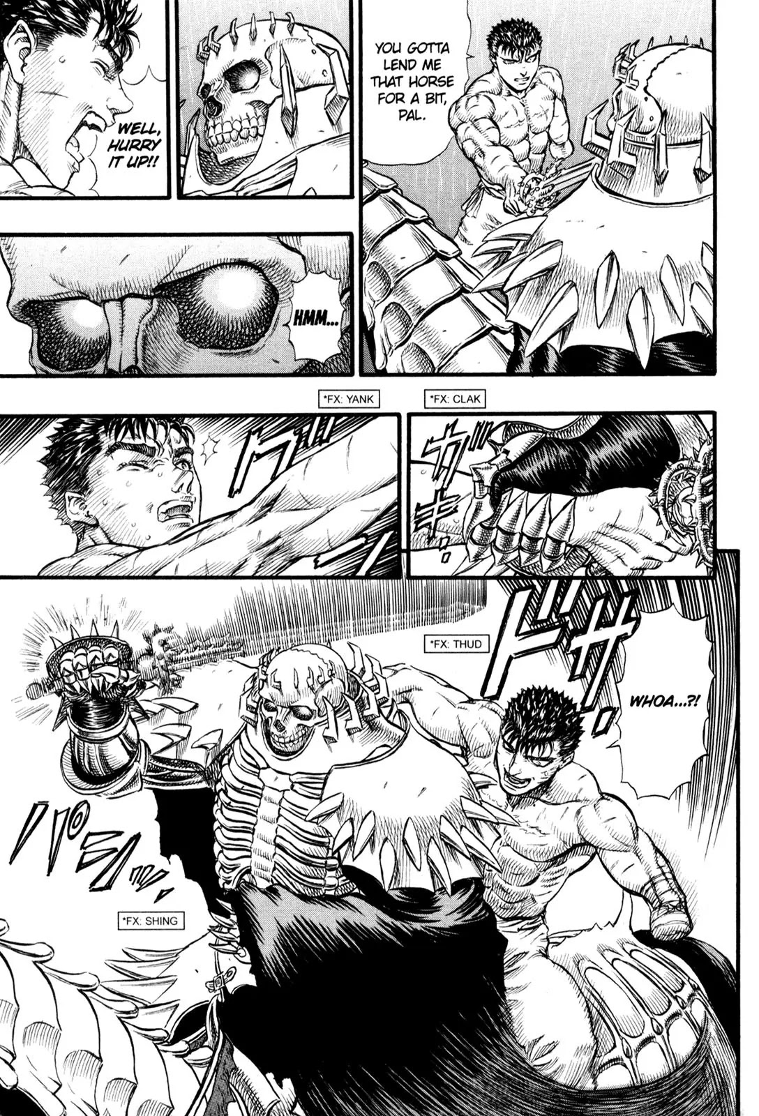 Berserk manga, chapter 91, page 18 of 19