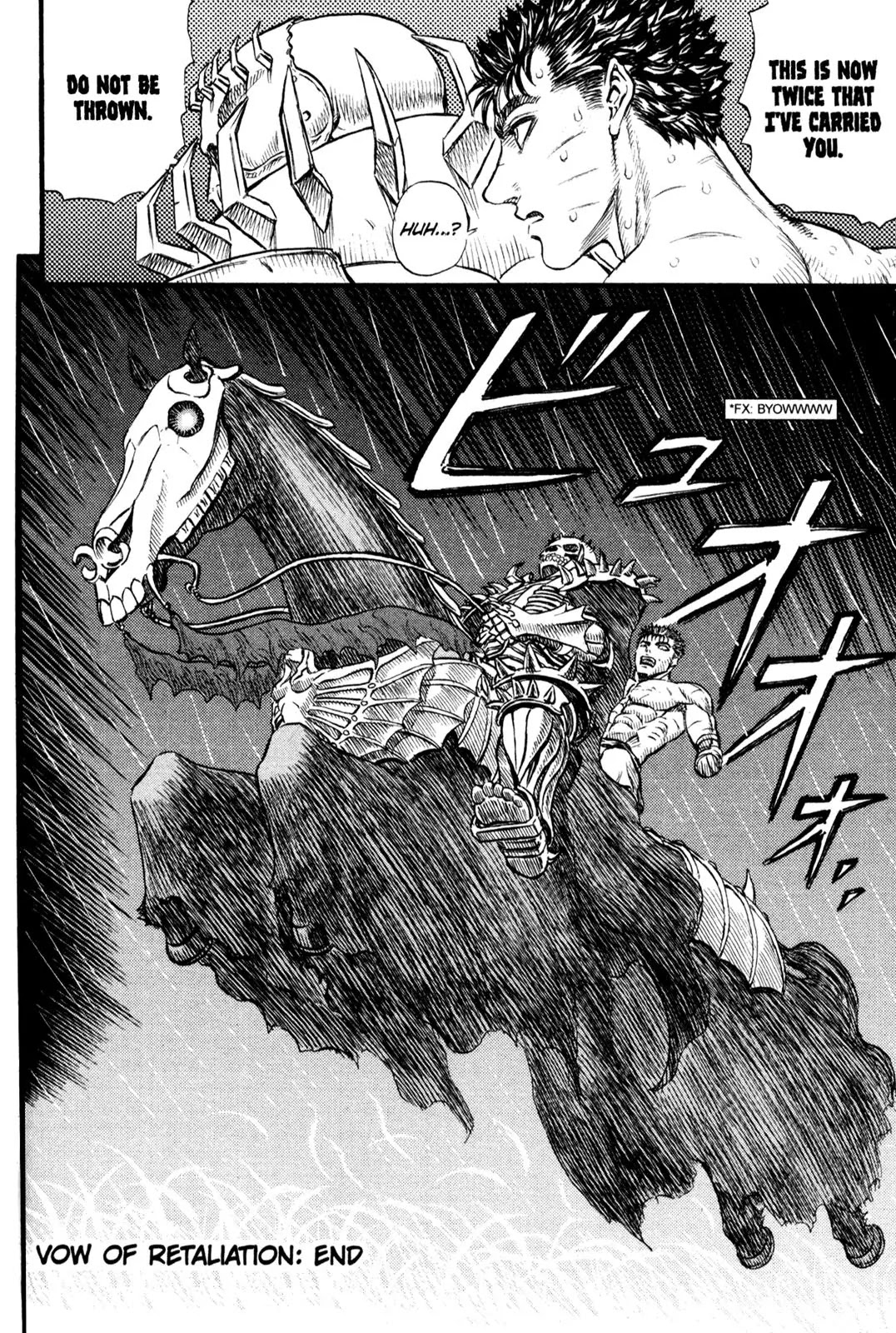 Berserk manga, chapter 91, page 19 of 19