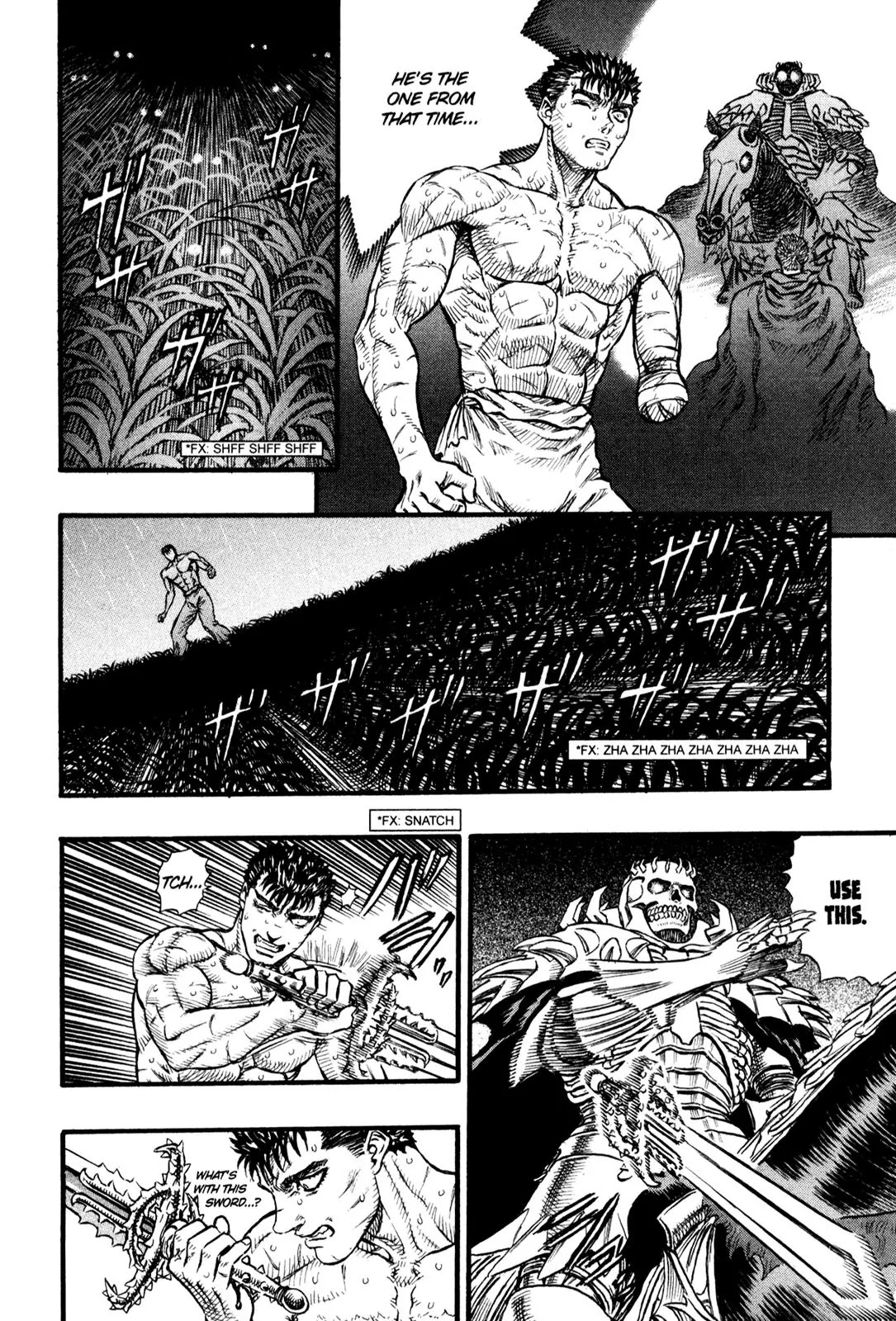 Berserk manga, chapter 91, page 2 of 19