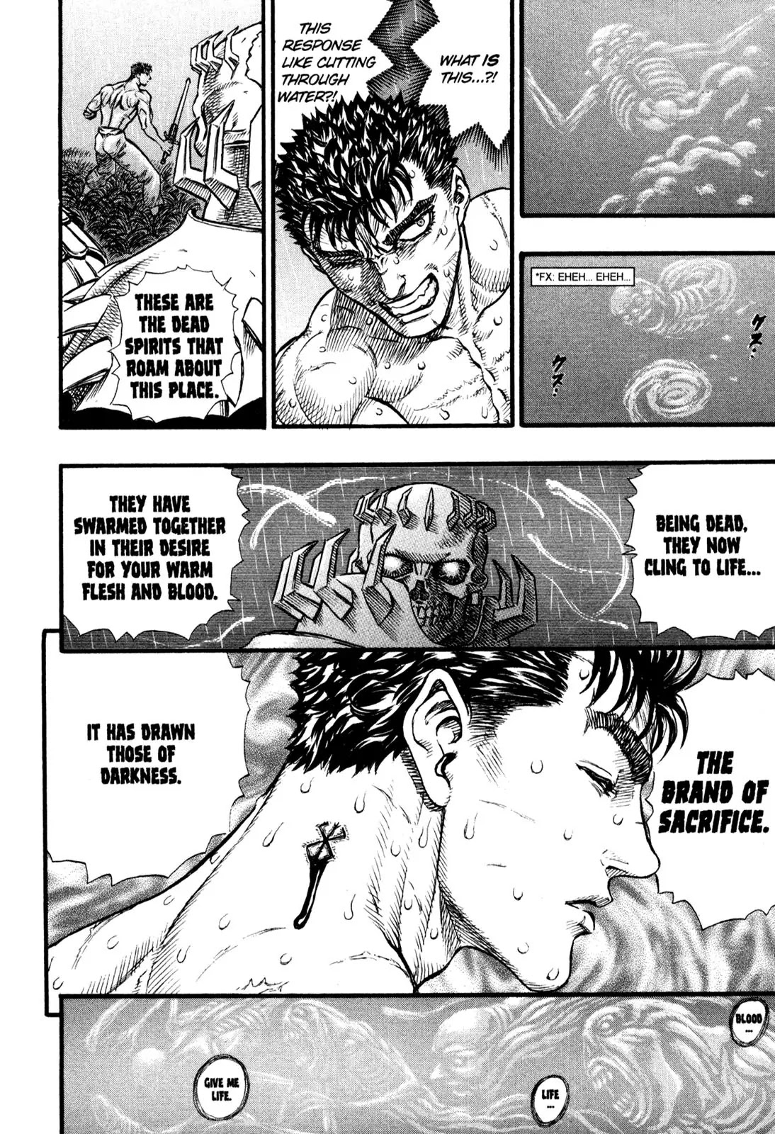 Berserk manga, chapter 91, page 4 of 19