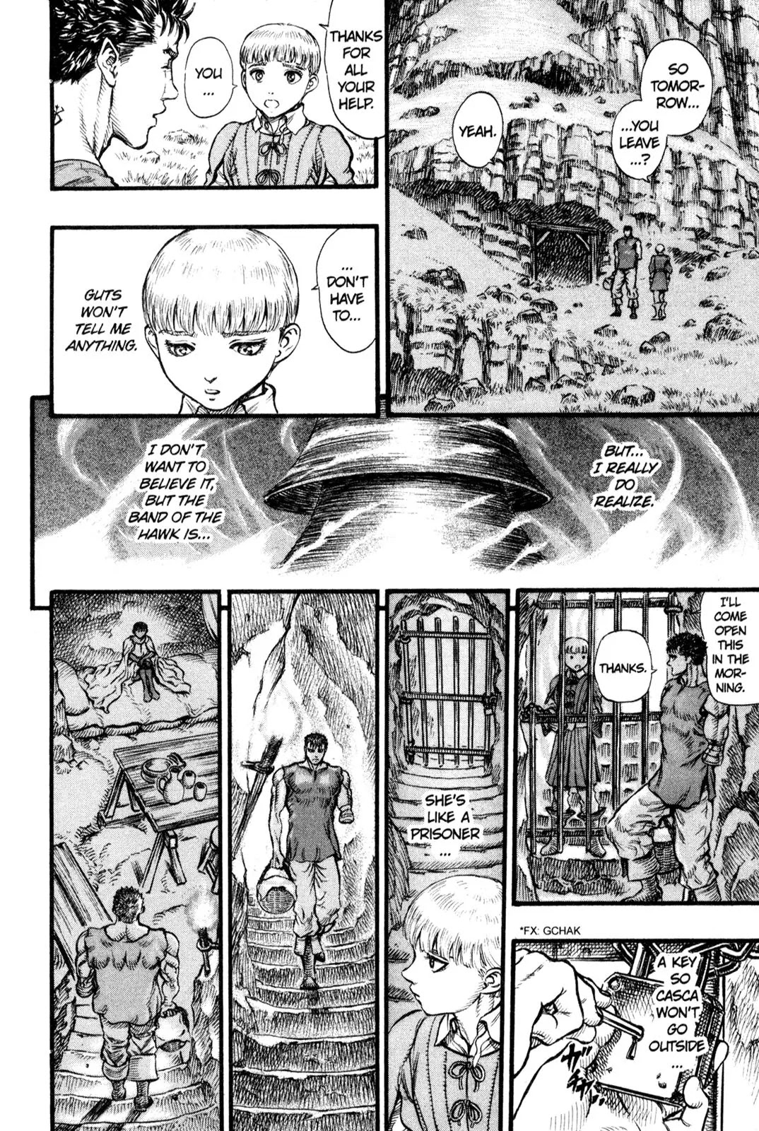 Berserk manga, chapter 93, page 12 of 24