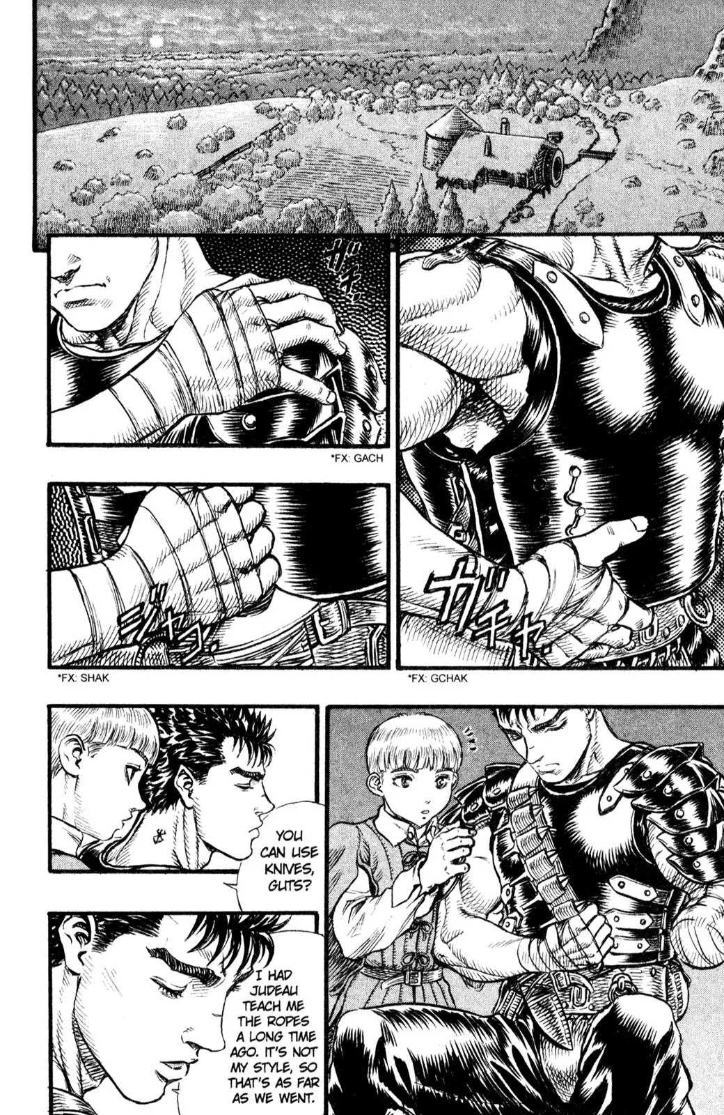Berserk manga, chapter 93, page 18 of 24