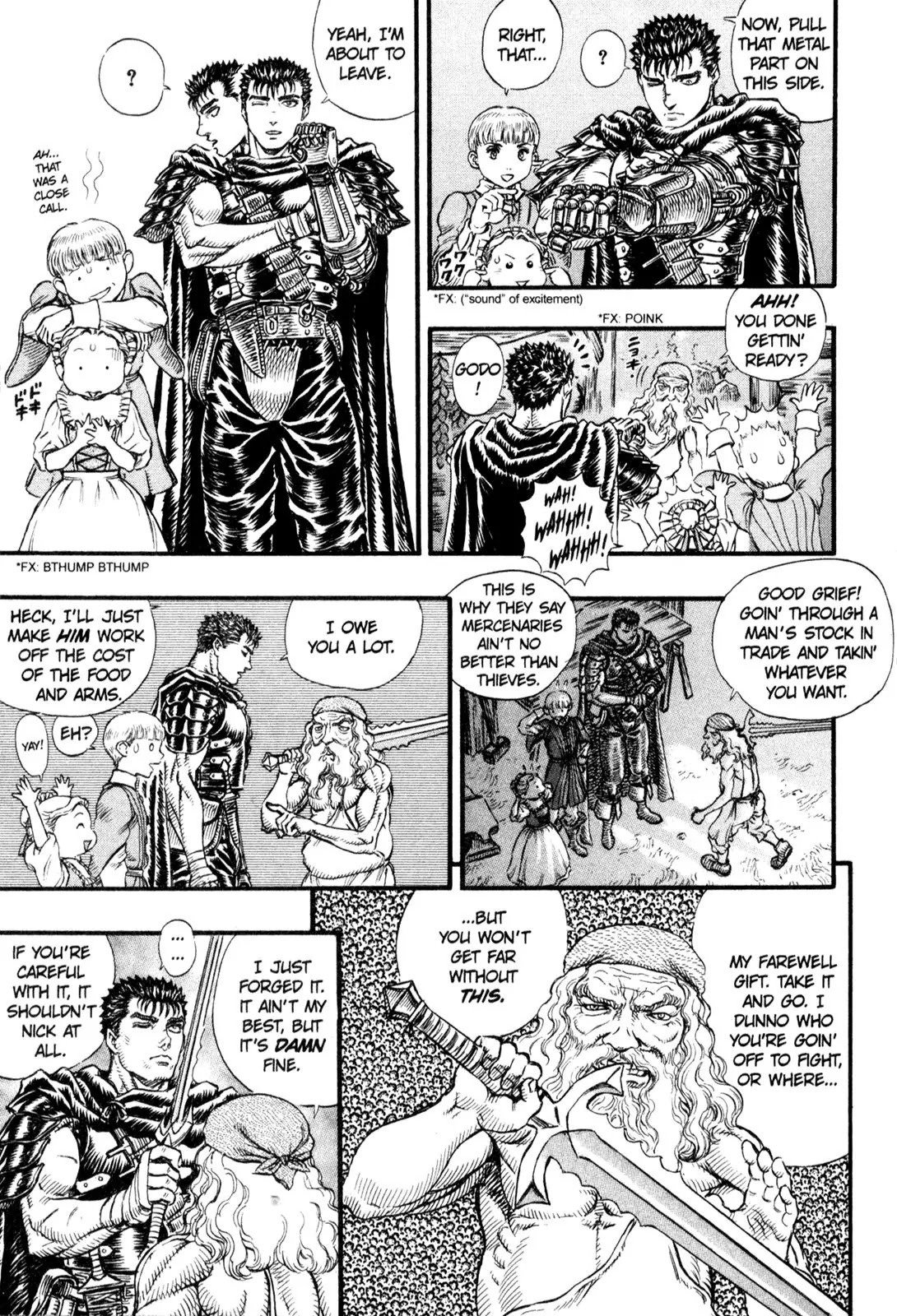 Berserk manga, chapter 93, page 21 of 24