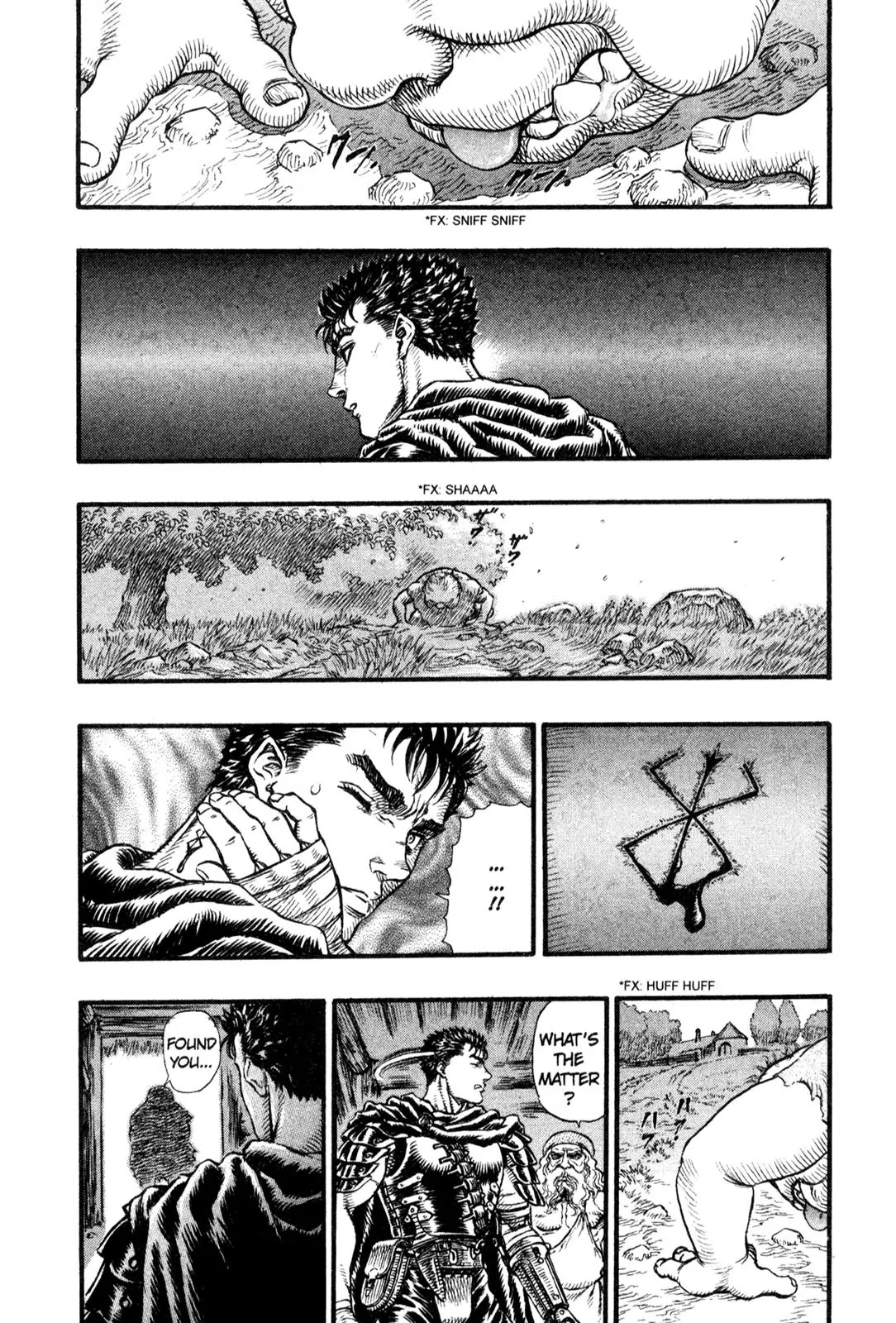 Berserk manga, chapter 93, page 23 of 24