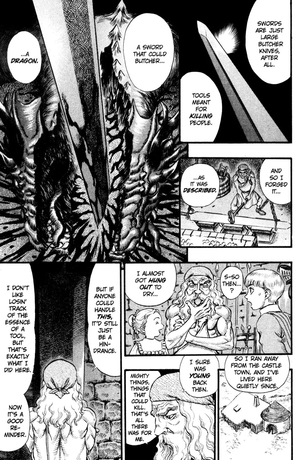 Berserk manga, chapter 93, page 7 of 24