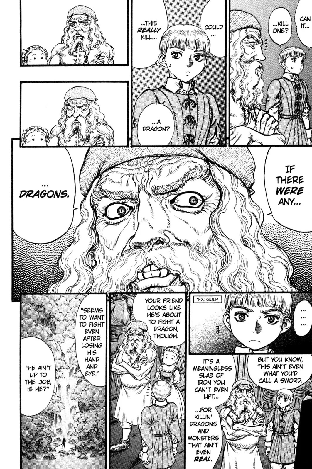 Berserk manga, chapter 93, page 8 of 24