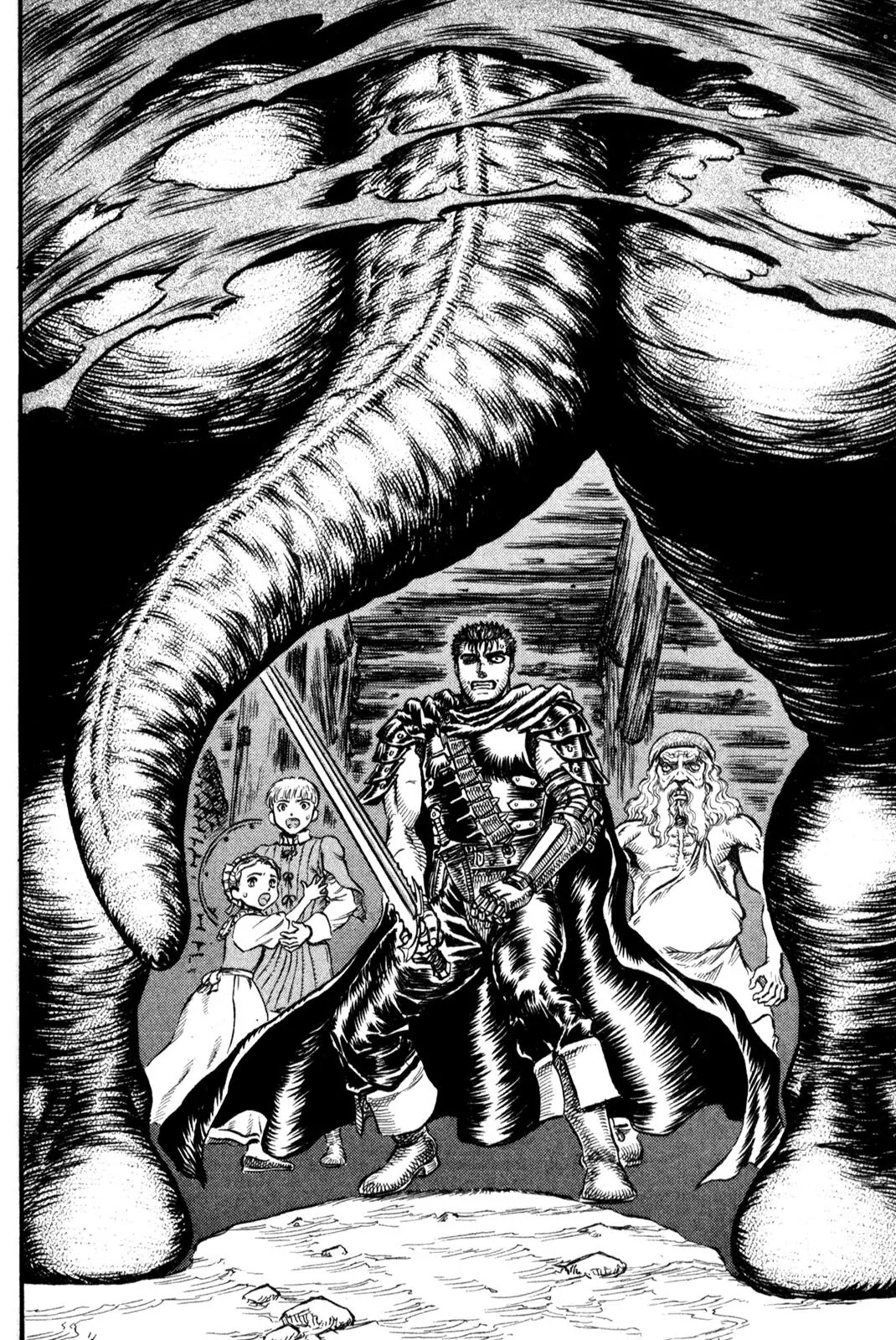 Berserk manga, chapter 94, page 2 of 24