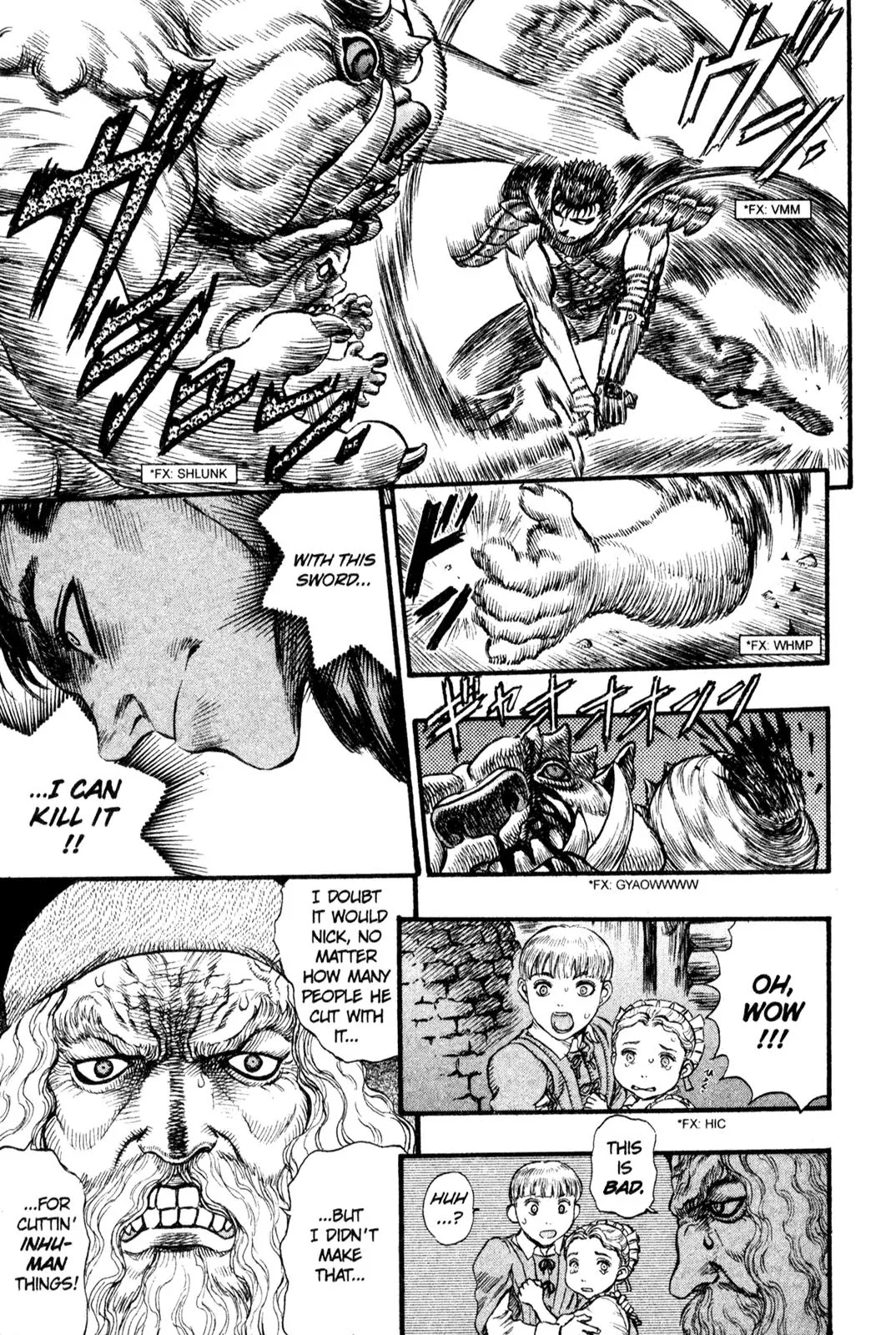 Berserk manga, chapter 94, page 8 of 24