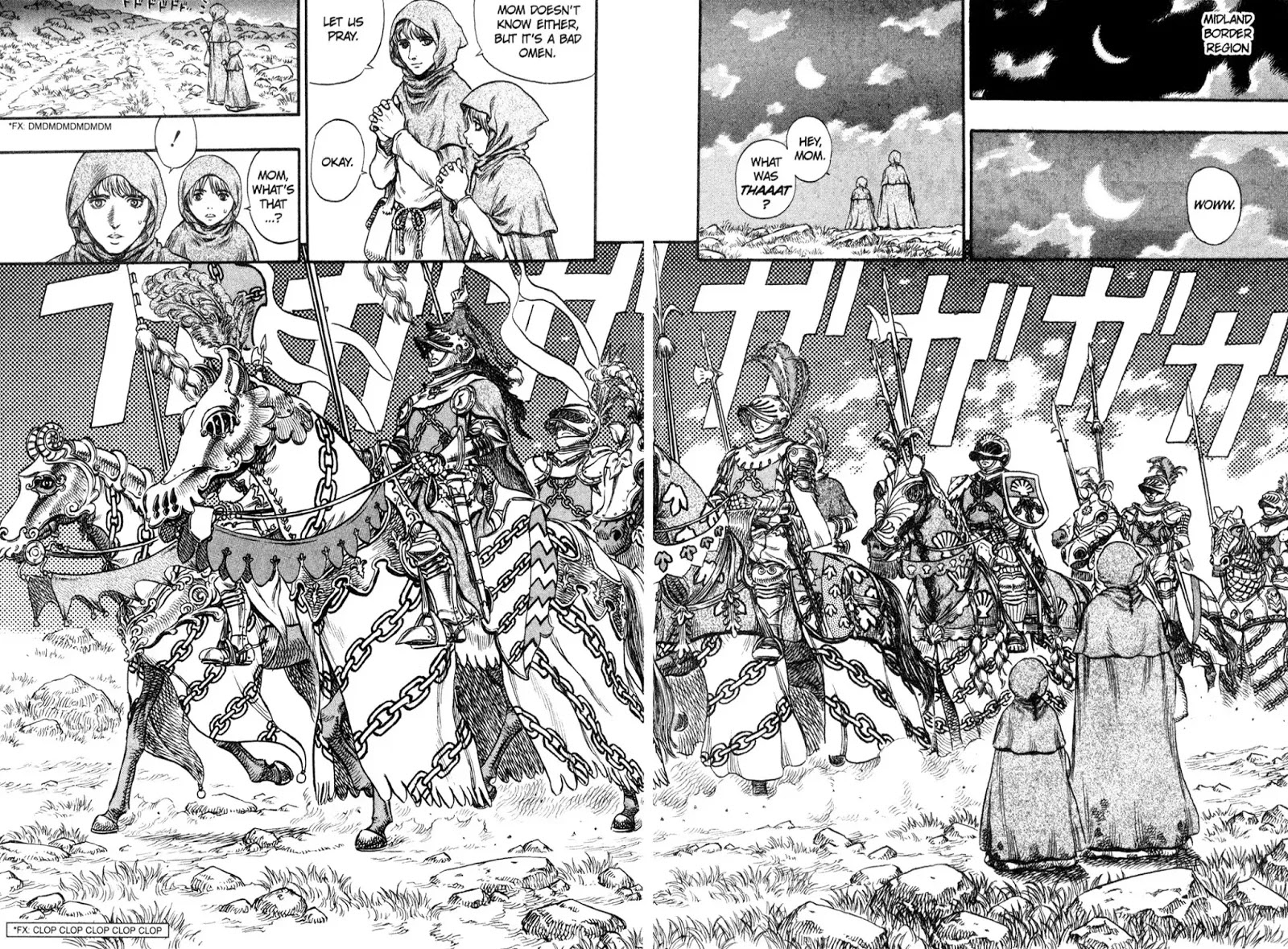 Berserk manga, chapter 95, page 2 of 29
