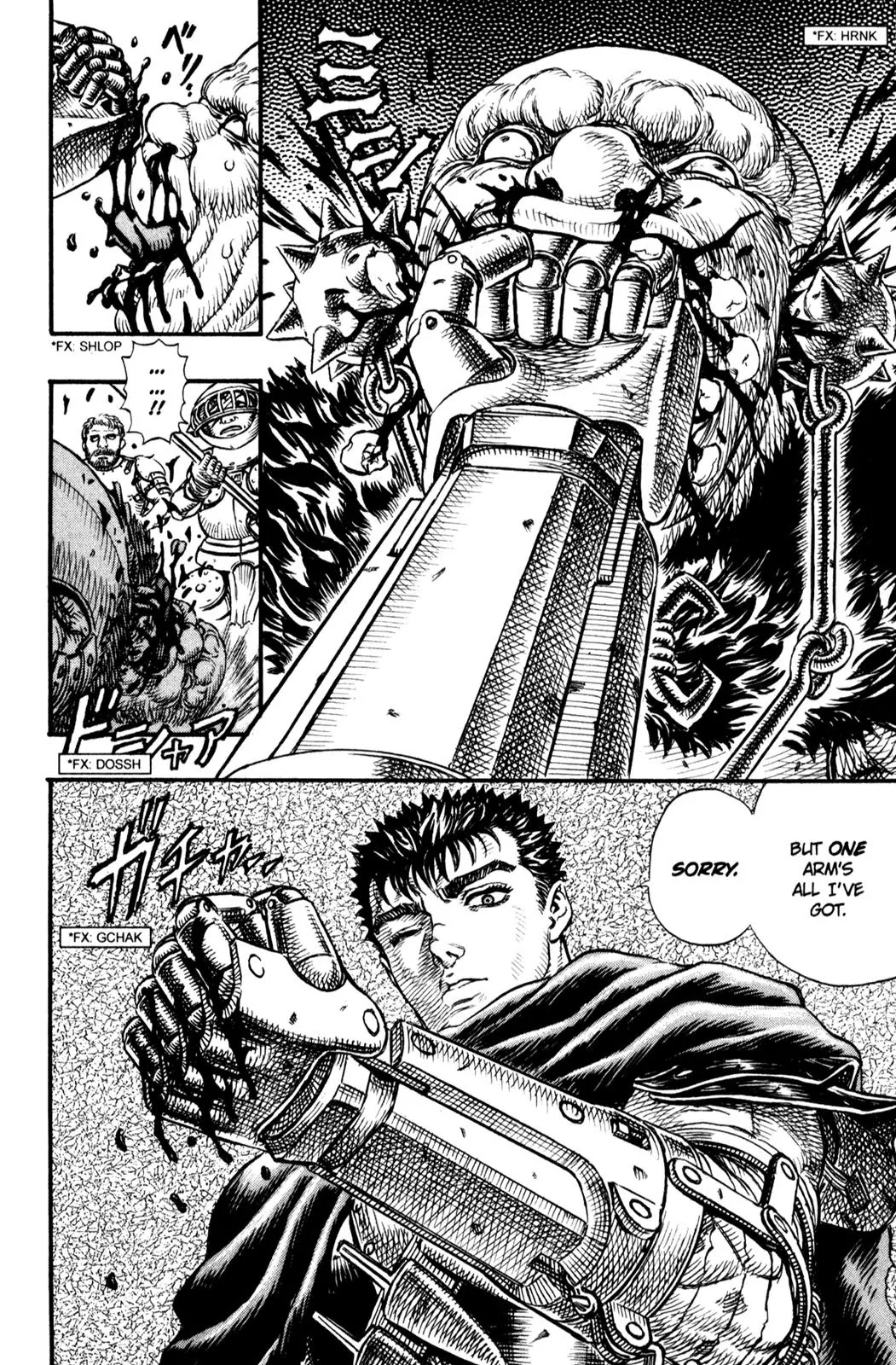 Berserk manga, chapter 95, page 20 of 29