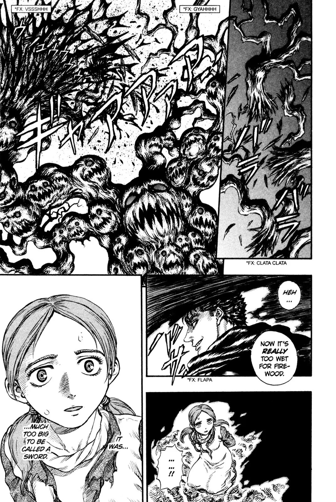 Berserk manga, chapter 95, page 28 of 29