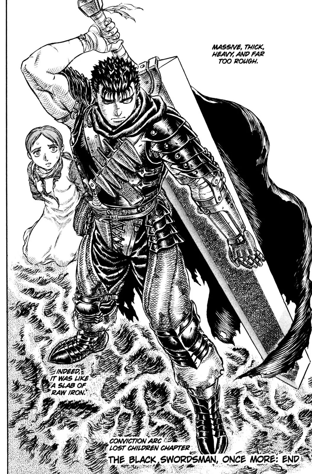 Berserk manga, chapter 95, page 29 of 29