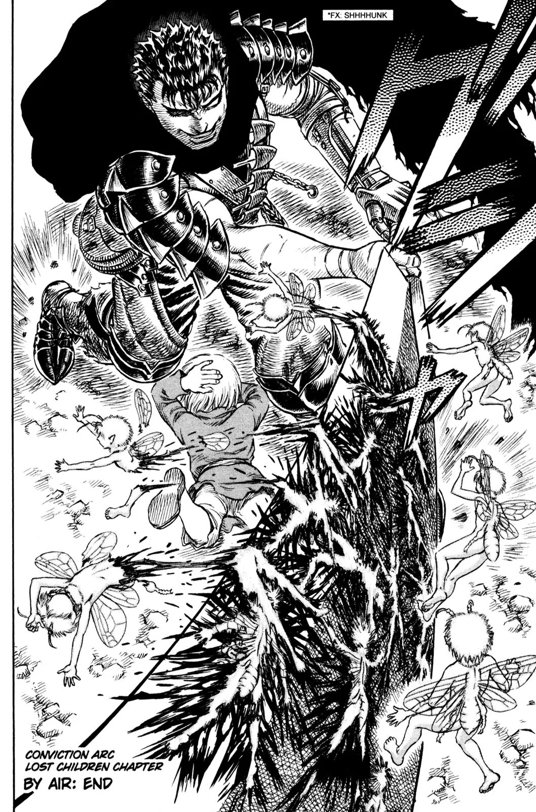 Berserk manga, chapter 98, page 19 of 19