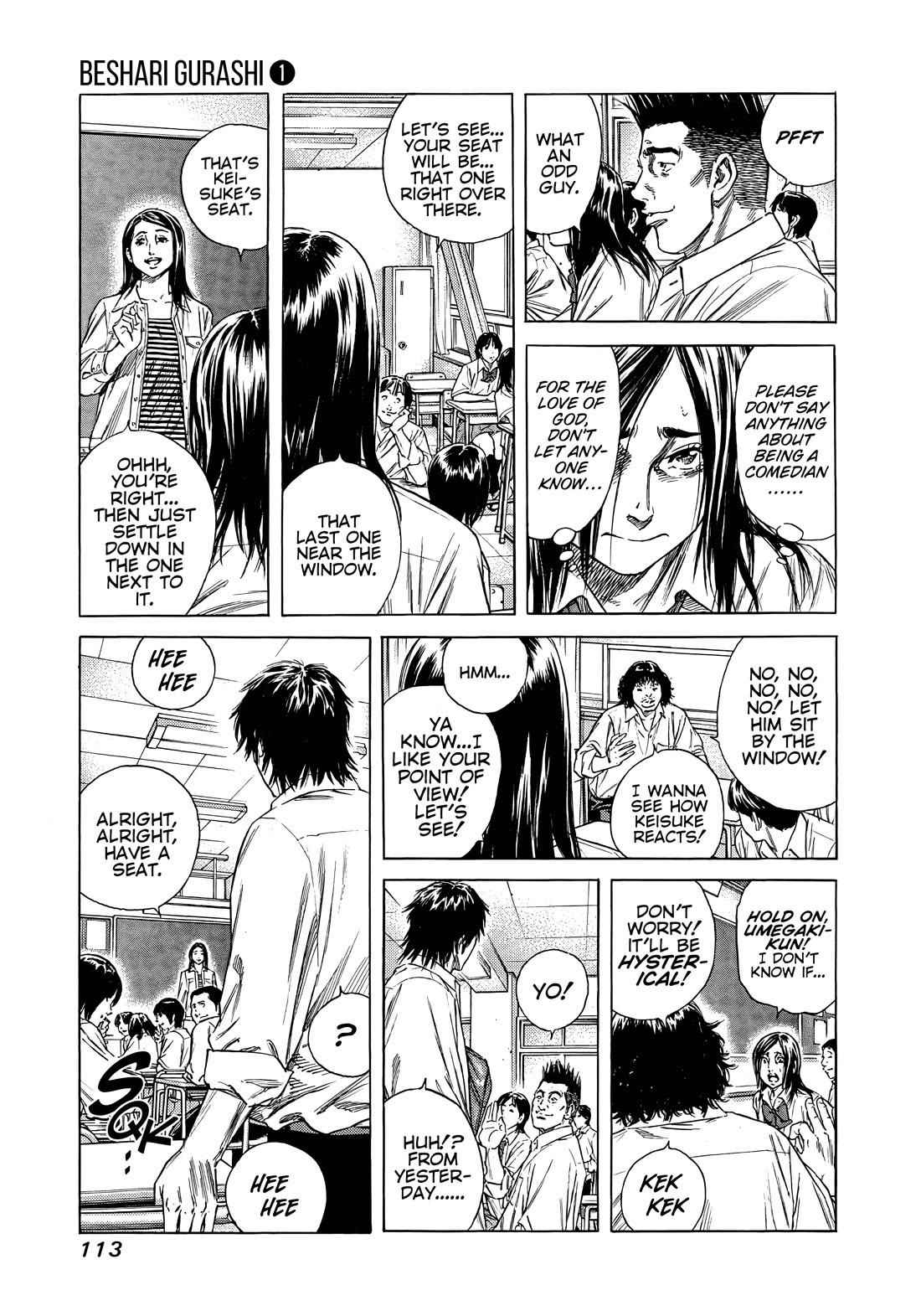Beshari-Gurashi Chapter 4 page 4 - Chapter 4: Naked