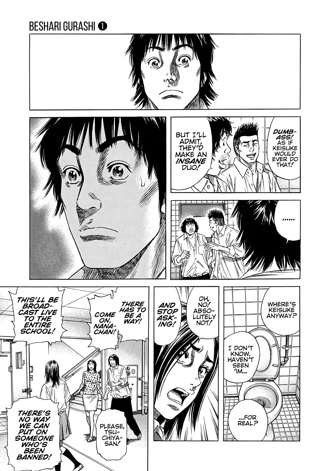 Beshari-Gurashi Chapter 8 page 7 - Chapter 8: Live Broadcast