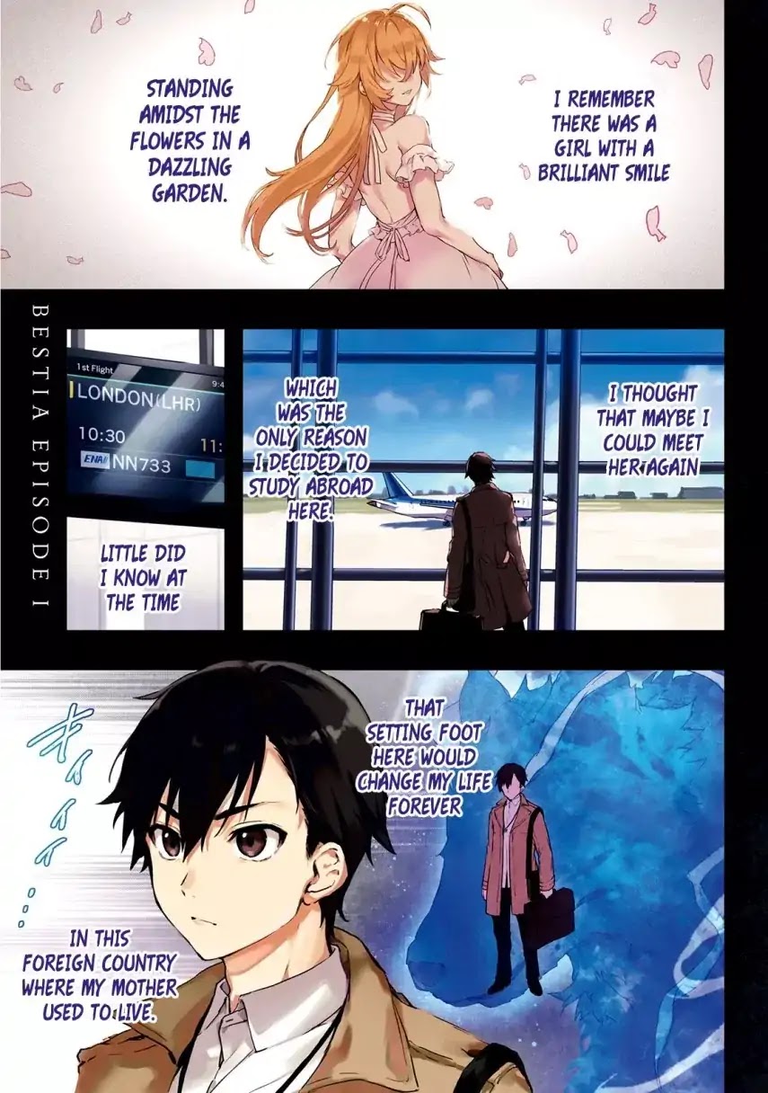 Bestia (Makoto Sanda) Chapter 1 page 2 - Chapter 1: Boy Meets Beast.