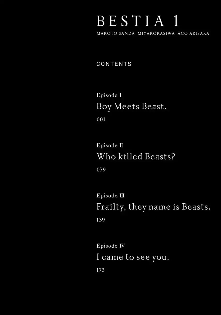 Bestia (Makoto Sanda) Chapter 1 page 5 - Chapter 1: Boy Meets Beast.