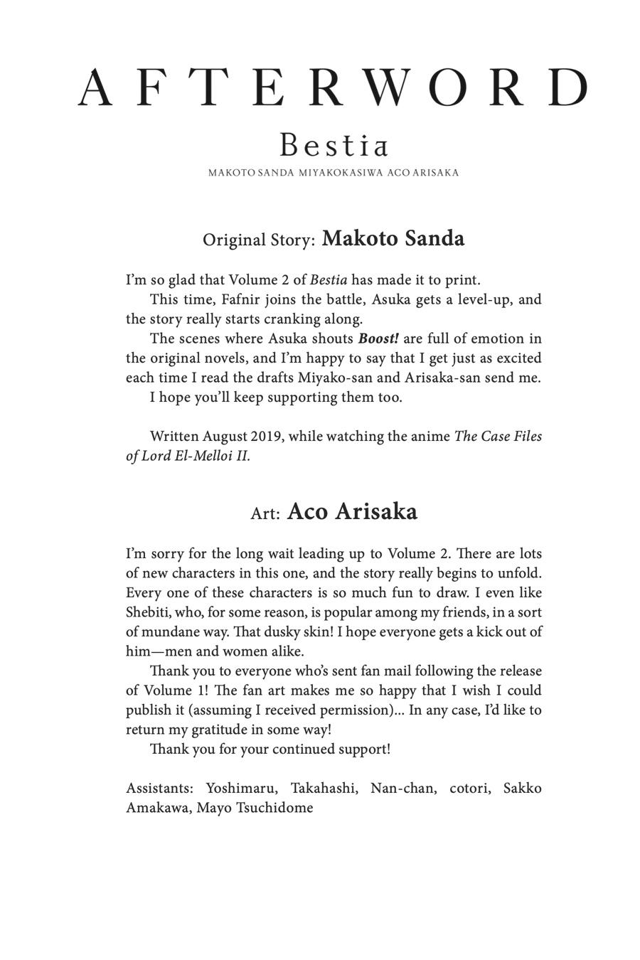 Bestia (Makoto Sanda) Chapter 8 page 50 - Chapter 8