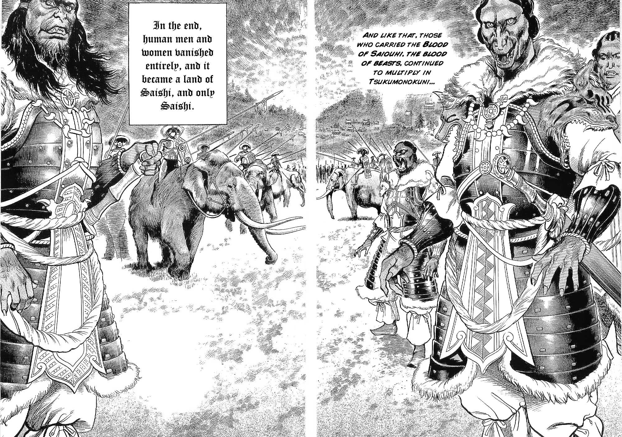Bestia Chapter 20 page 16 - Chapter 20: "The Origins of Beasts" and "In Search of the Supernatural"