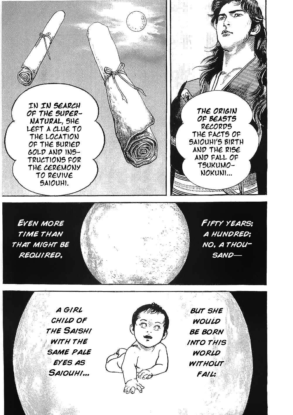 Bestia Chapter 20 page 21 - Chapter 20: "The Origins of Beasts" and "In Search of the Supernatural"