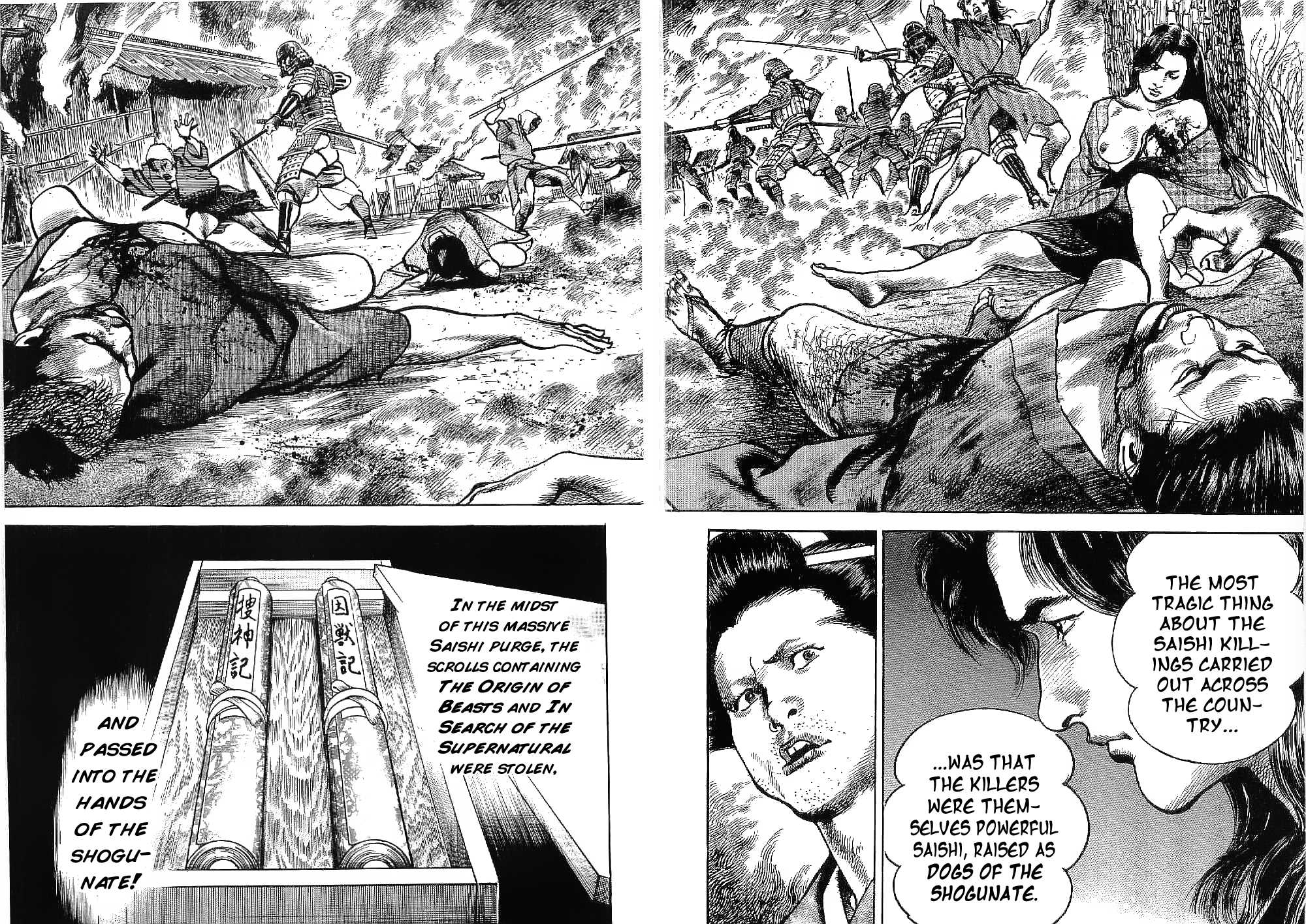 Bestia Chapter 20 page 38 - Chapter 20: "The Origins of Beasts" and "In Search of the Supernatural"