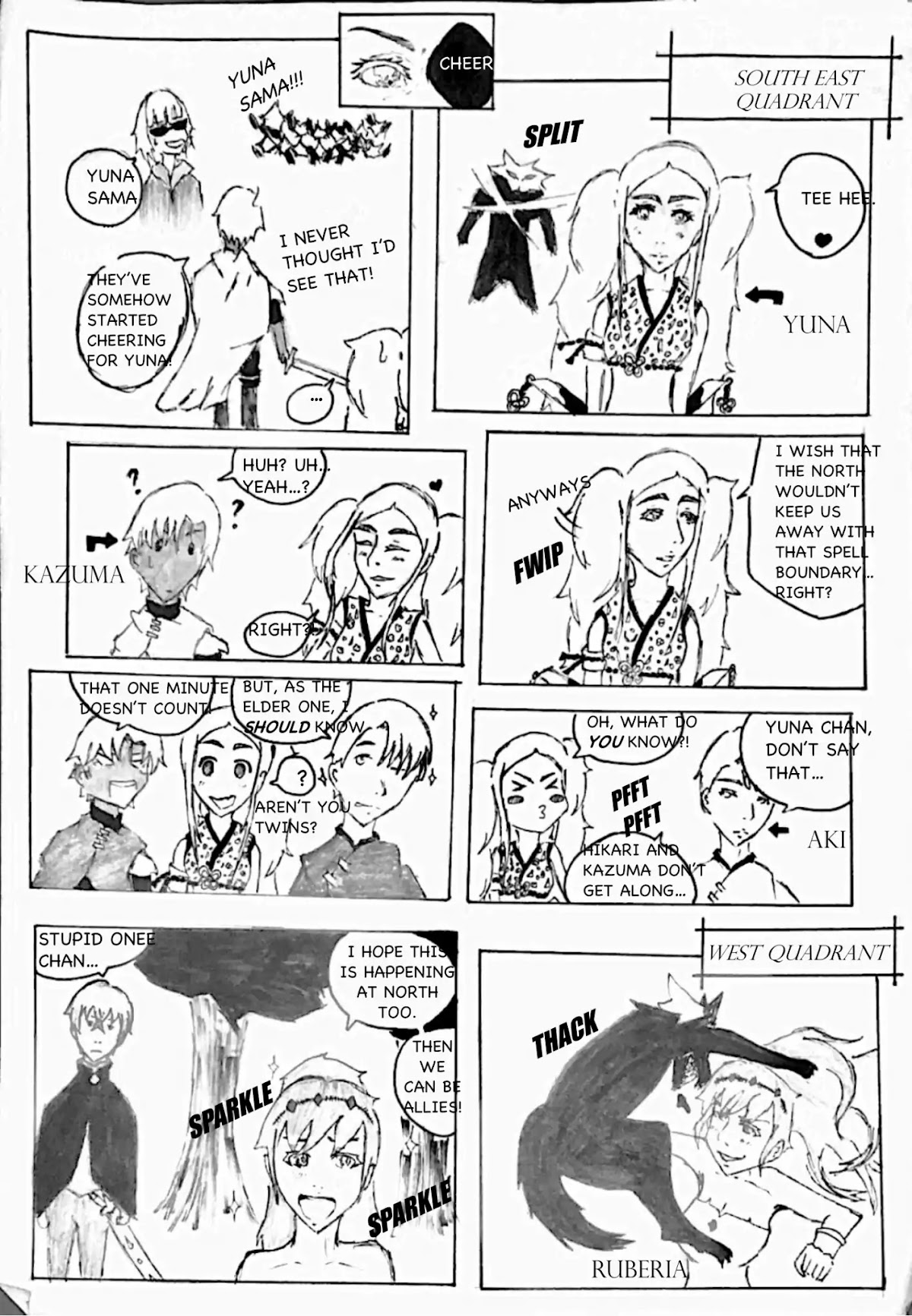 Betsu no Sekai Chapter 1 page 10 - Chapter 1: In the Forest