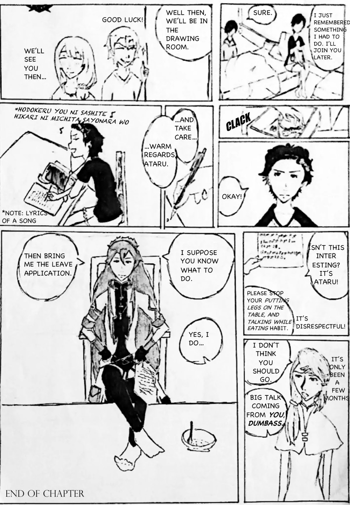 Betsu no Sekai Chapter 1 page 13 - Chapter 1: In the Forest