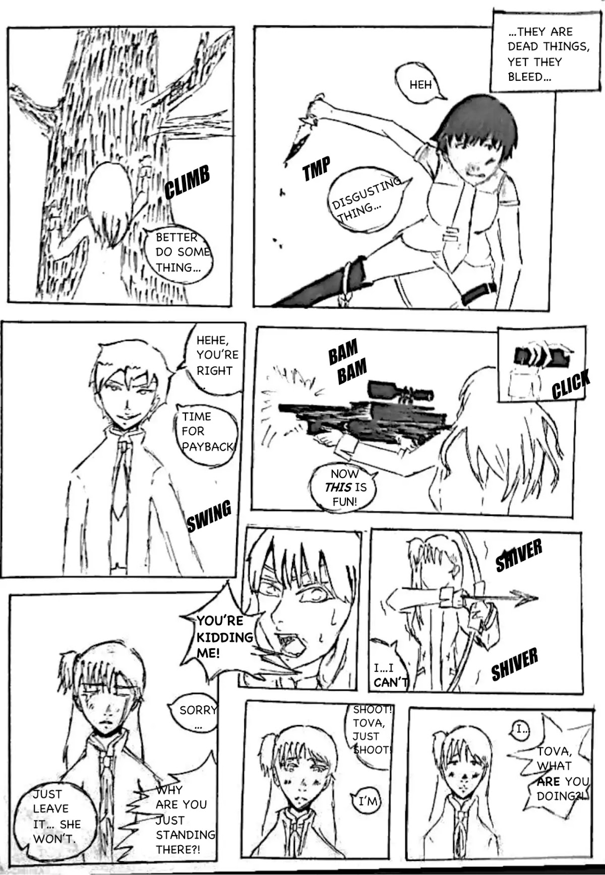 Betsu no Sekai Chapter 1 page 6 - Chapter 1: In the Forest
