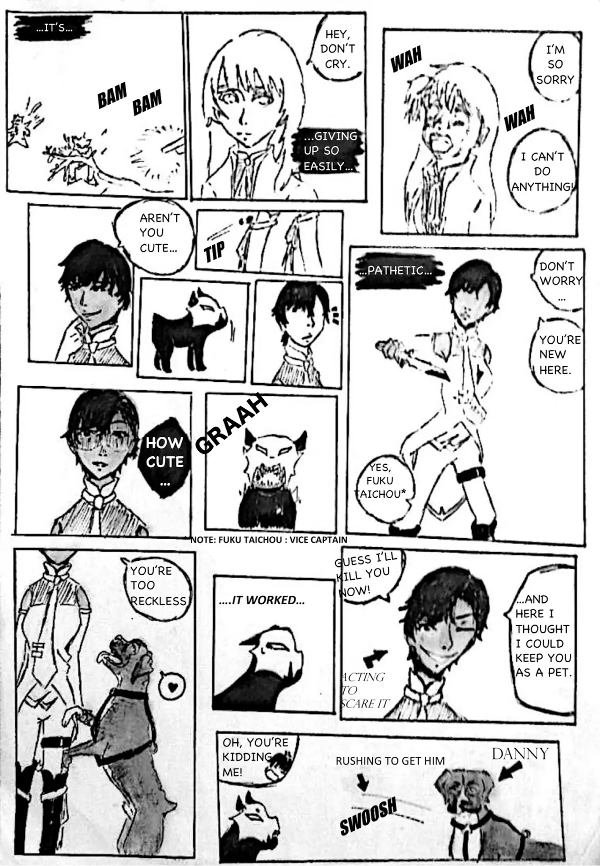 Betsu no Sekai Chapter 1 page 7 - Chapter 1: In the Forest