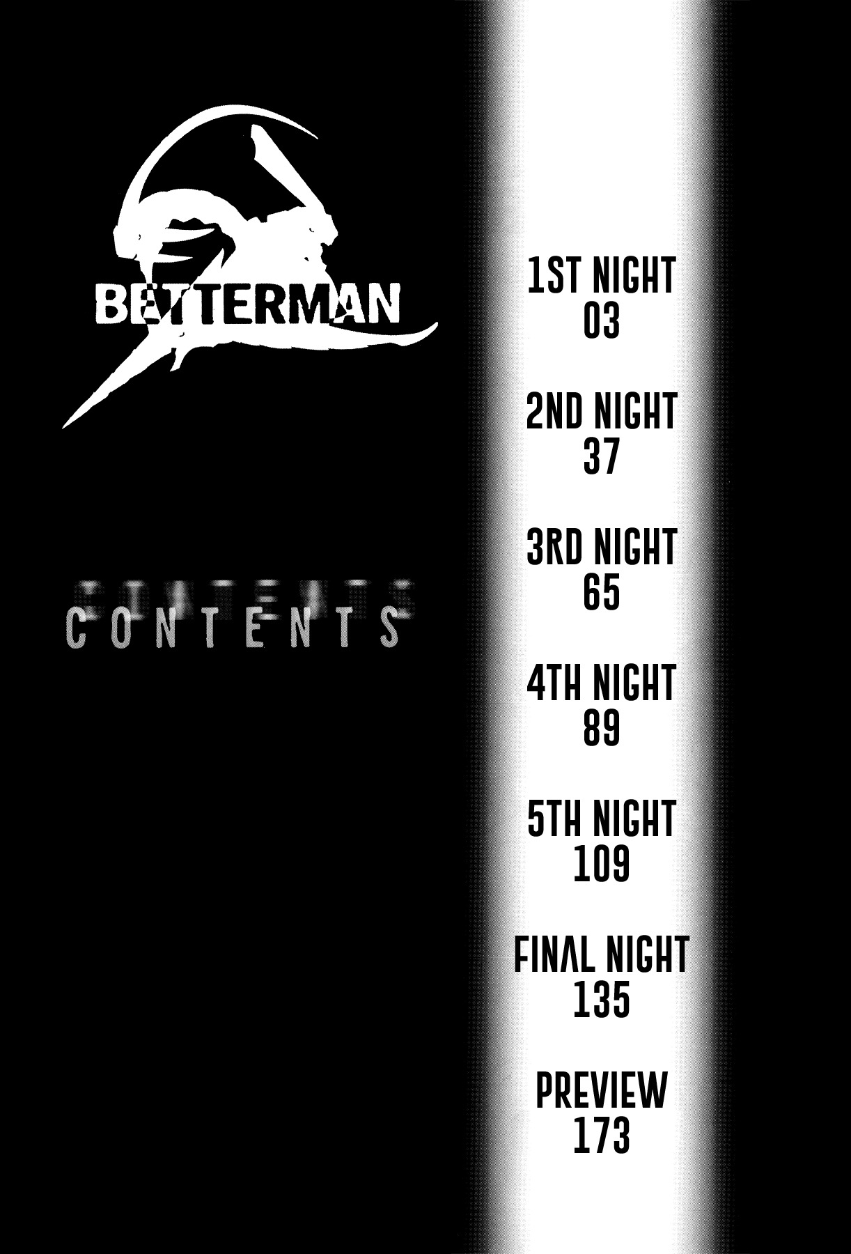 Betterman Chapter 1 page 4 - Chapter 1: 1st Night