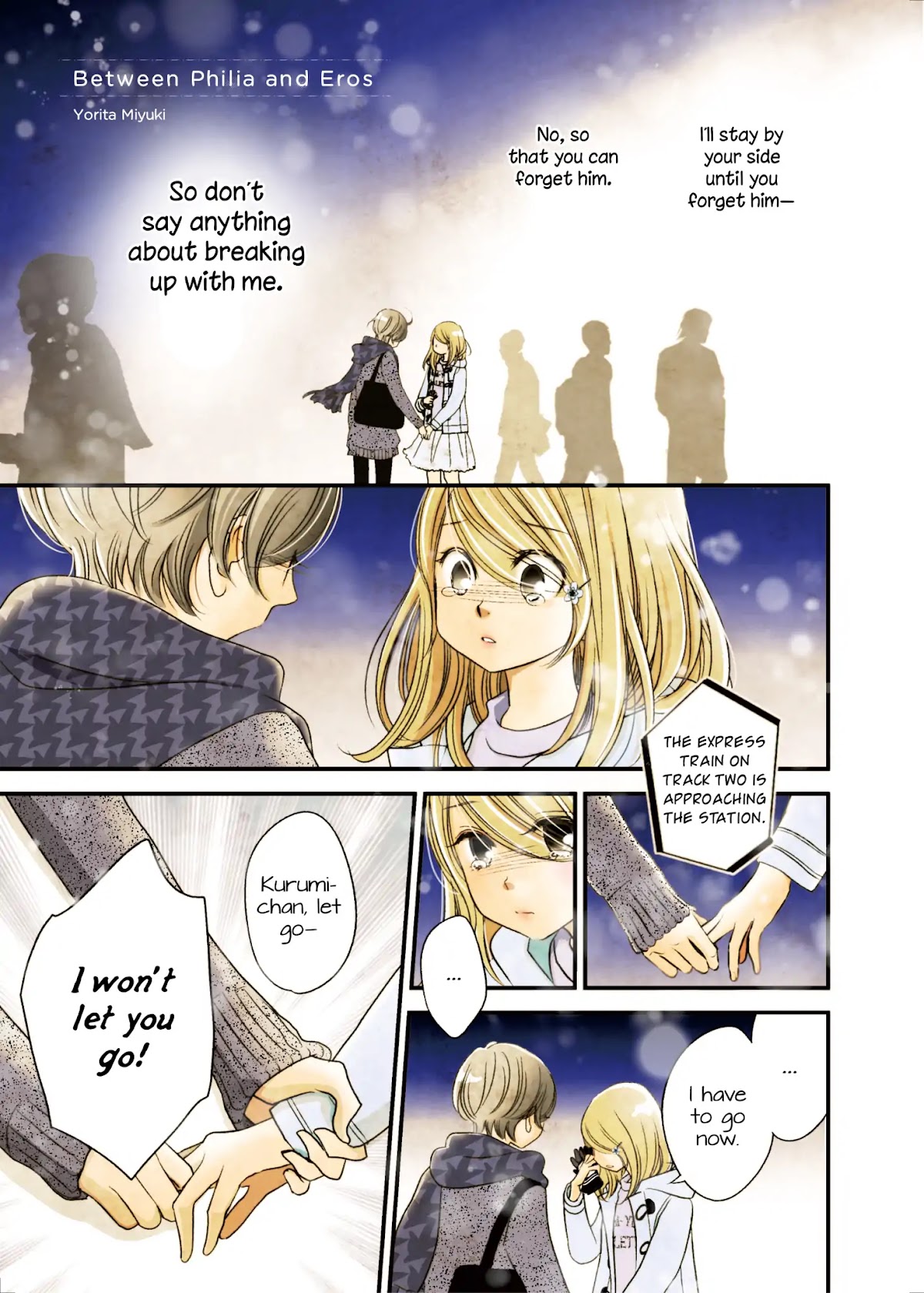 Between Philia and Eros Chapter 6 page 1 - Chapter 6
