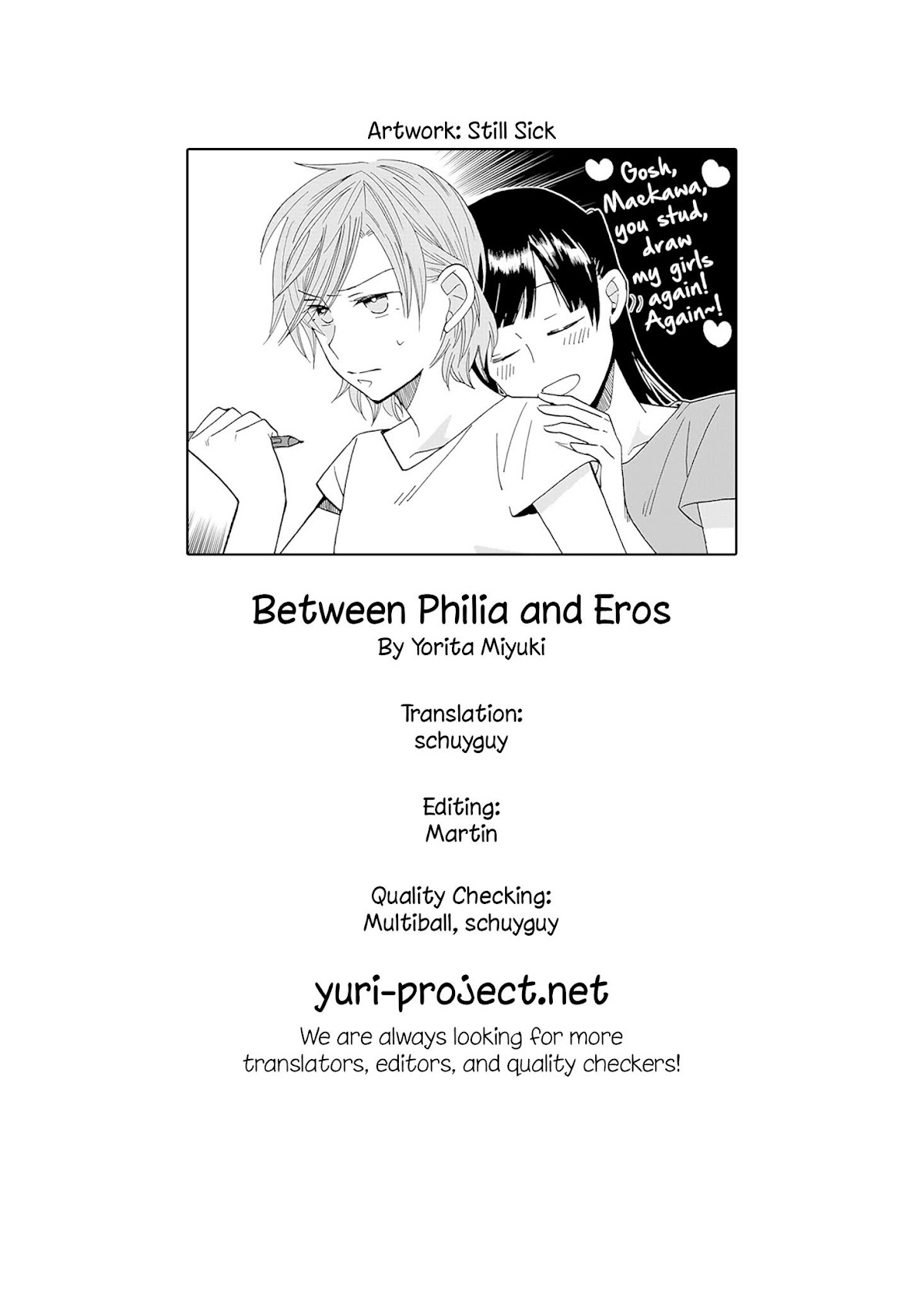 Between Philia and Eros Chapter 7 page 19 - Chapter 7