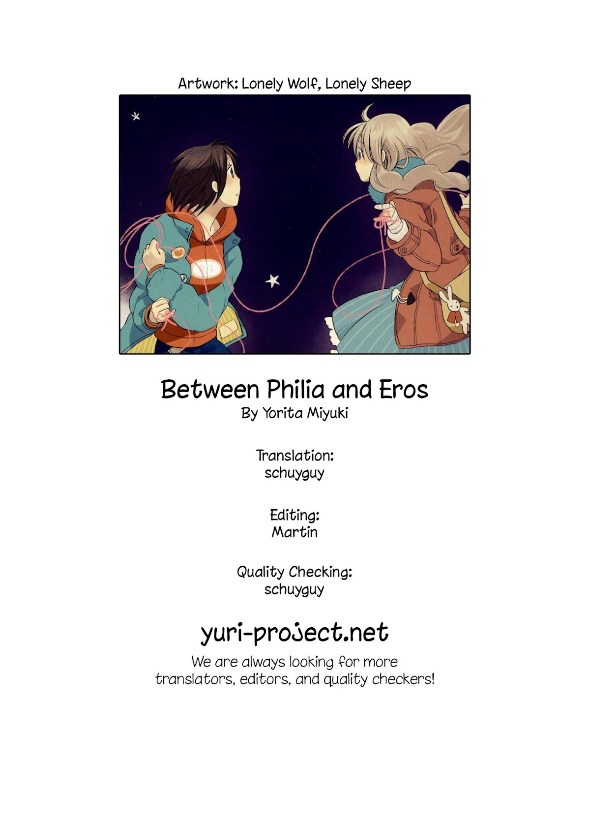 Between Philia and Eros Chapter 9 page 22 - Chapter 9